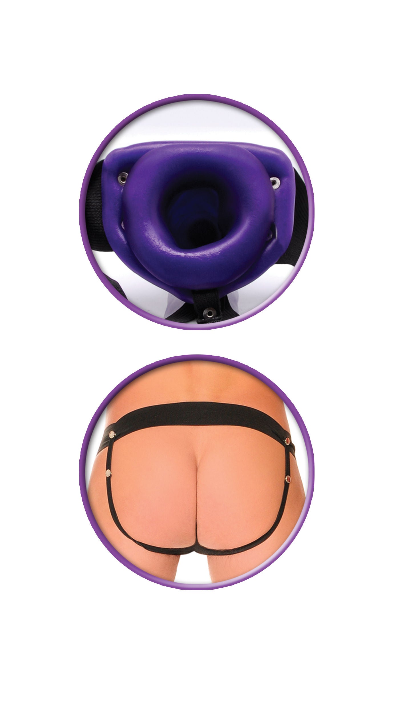Fetish Fantasy Series Hollow Strap-On (Flesh) – Strap-On > Dildos > Hollow Strap Ons - Tophatter Daily Deals
