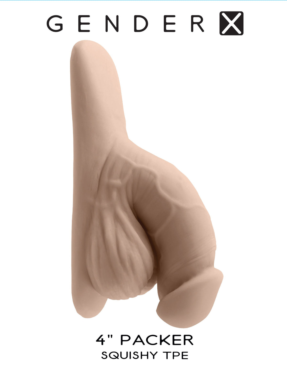 Gender X 4 Inch Silicone Packer Light – Realistic Silicone Packer > Gender > Packers - Tophatter Daily Deals