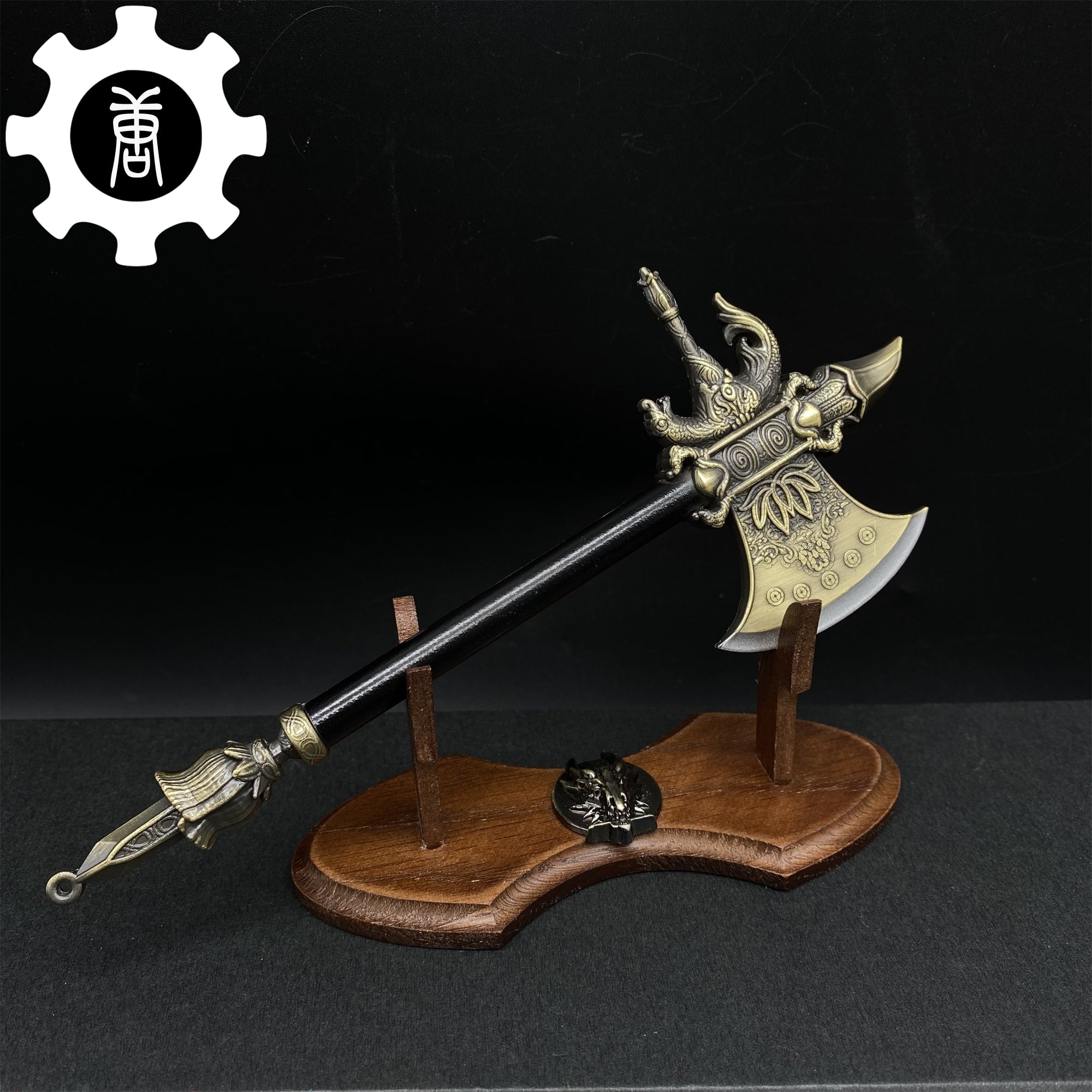 1-Layer Handmade Oak Wood Mini Display Holder - Tophatter Daily Deals