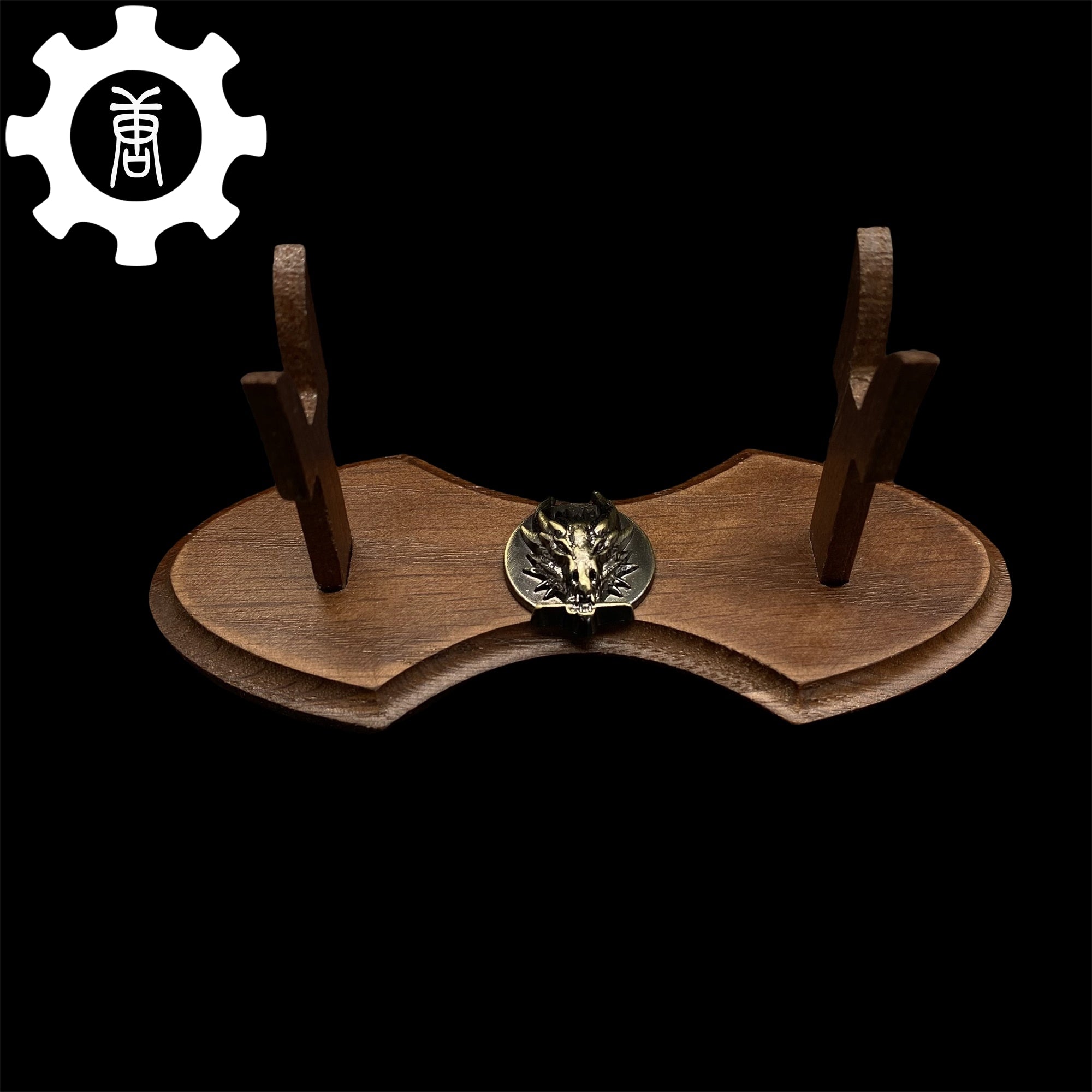 1-Layer Handmade Oak Wood Mini Display Holder 1 PCS - Tophatter Daily Deals