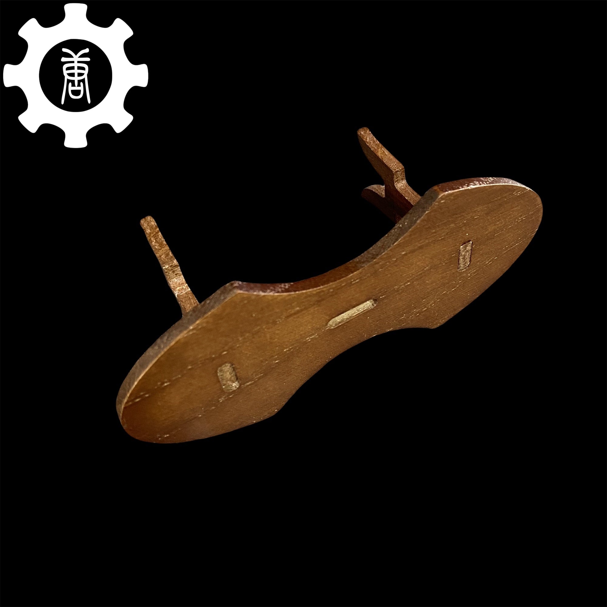 1-Layer Handmade Oak Wood Mini Display Holder - Tophatter Daily Deals