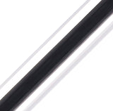 Make It Yours: Invisible Clear Shaft w/ Premium Brass Cane Clear Lucite Walking Canes - Tophatter Daily Deals
