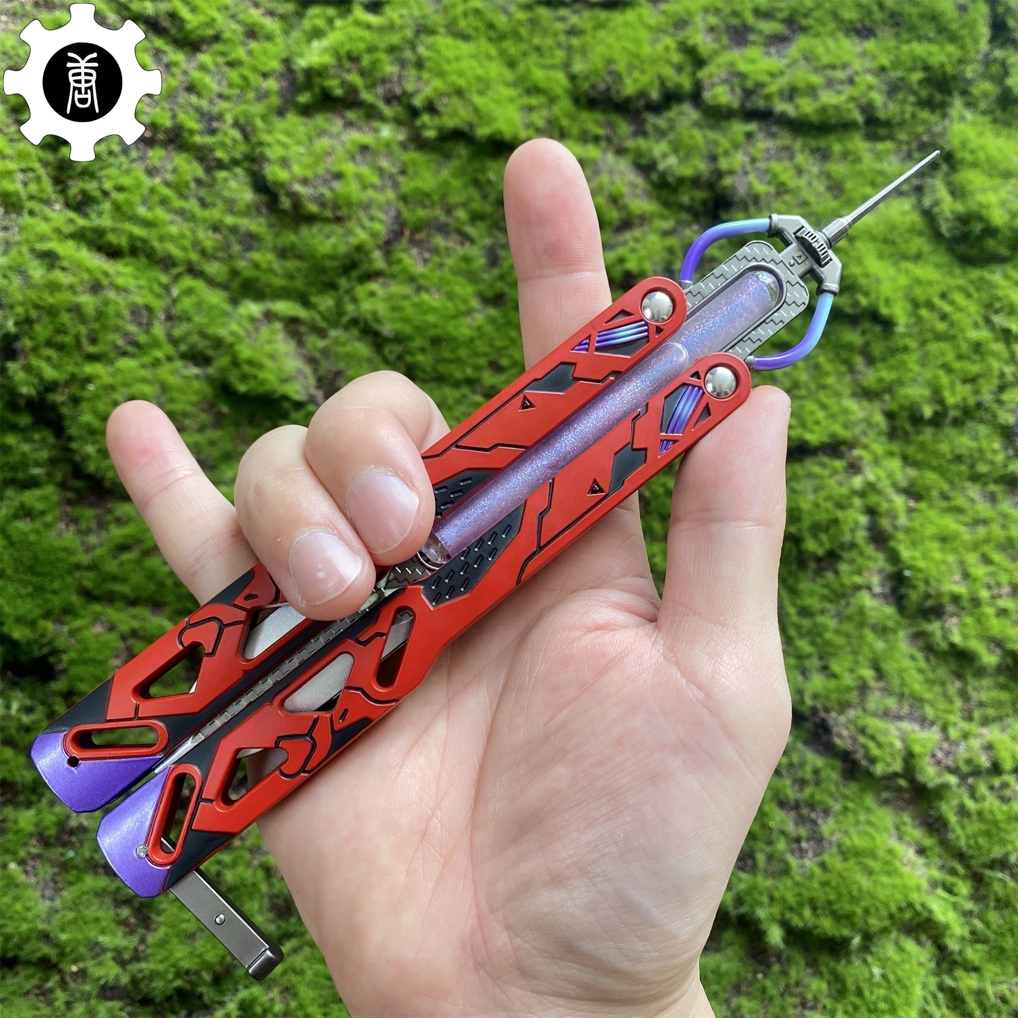 Octane Heirloom Recolor & V3 Balisong 2 In 1 Pack - Tophatter Daily Deals