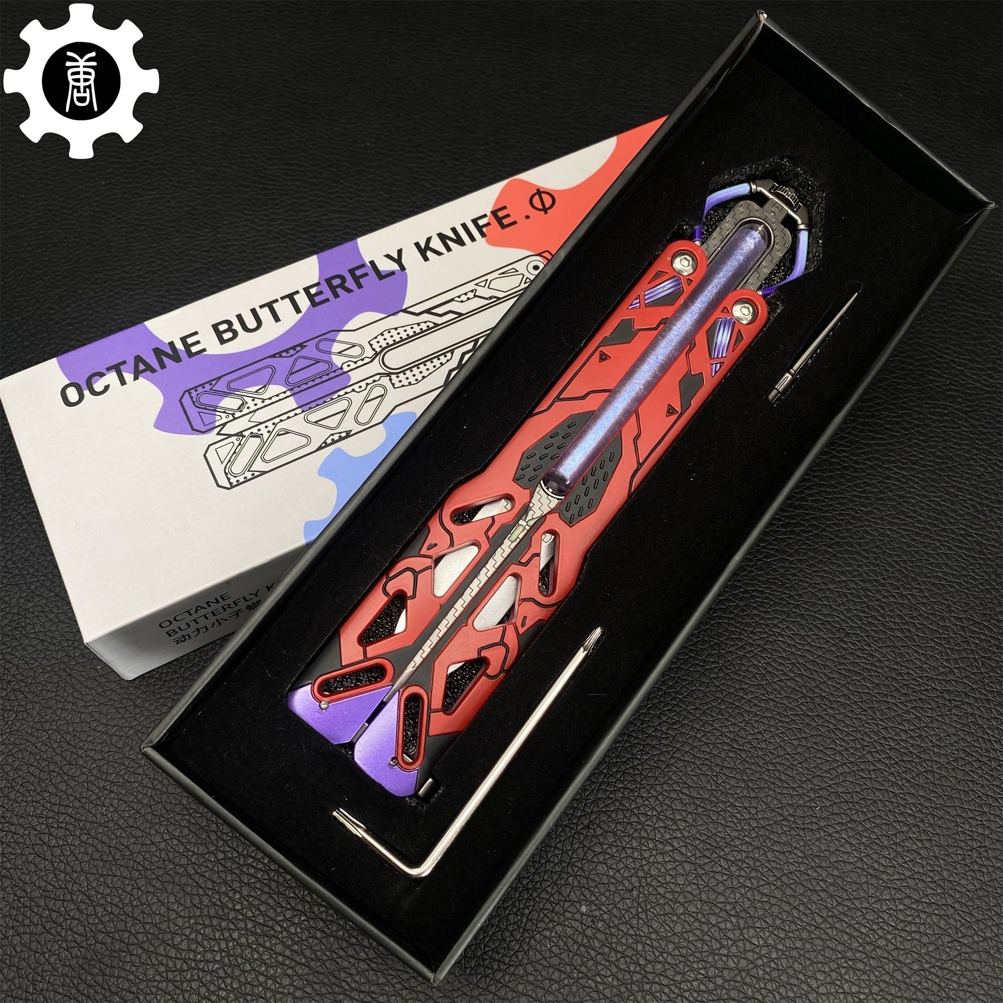 Octane Heirloom Recolor & V3 Balisong 2 In 1 Pack - Tophatter Daily Deals