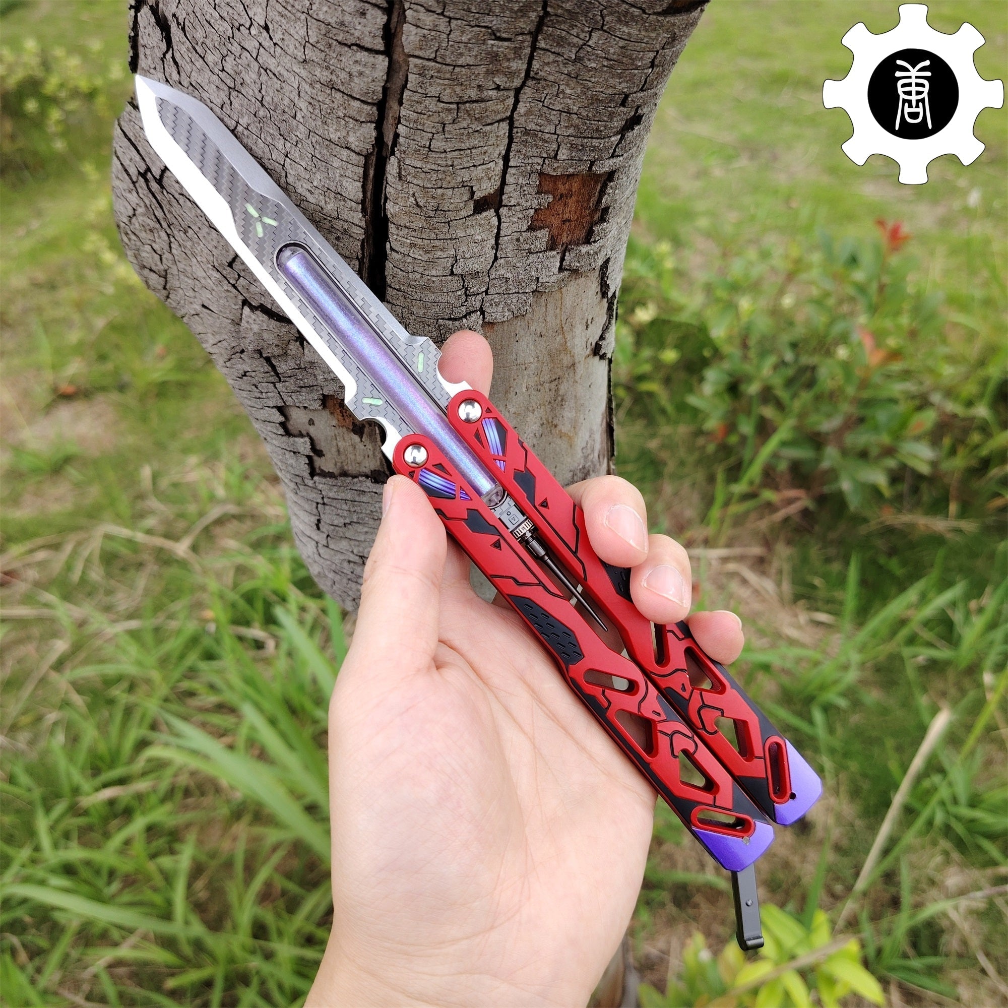 Octane Heirloom Recolor & V3 Balisong 2 In 1 Pack - Tophatter Daily Deals