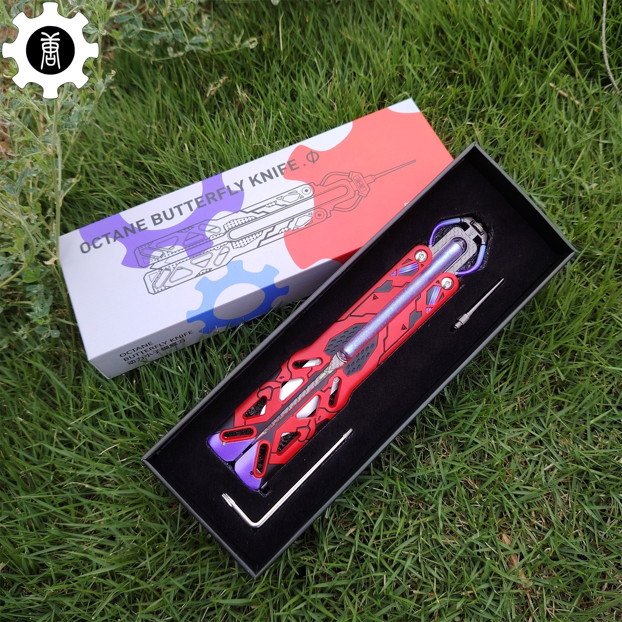 Octane Heirloom Recolor & V3 Balisong 2 In 1 Pack - Tophatter Daily Deals