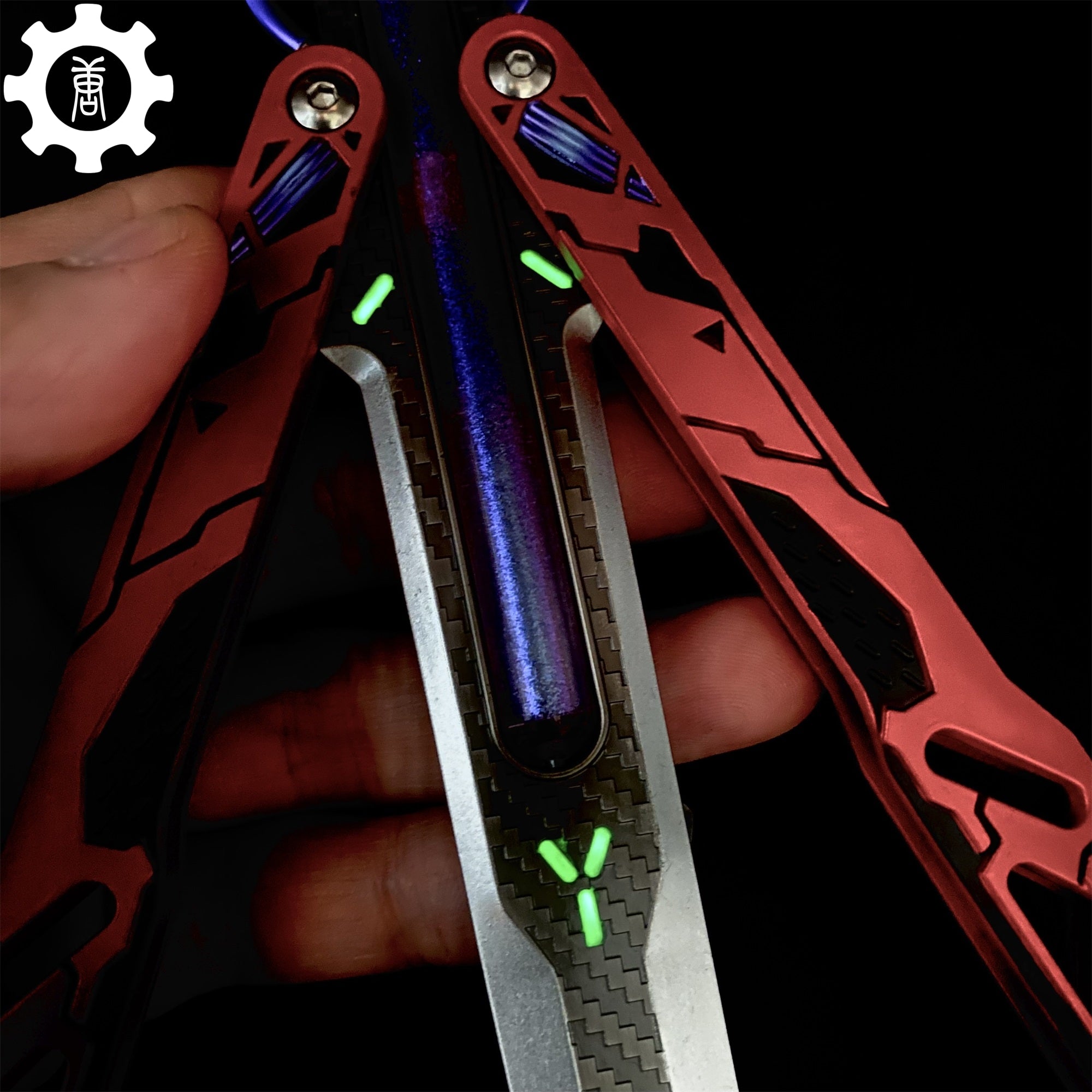 Octane Heirloom Recolor & V3 Balisong 2 In 1 Pack - Tophatter Daily Deals