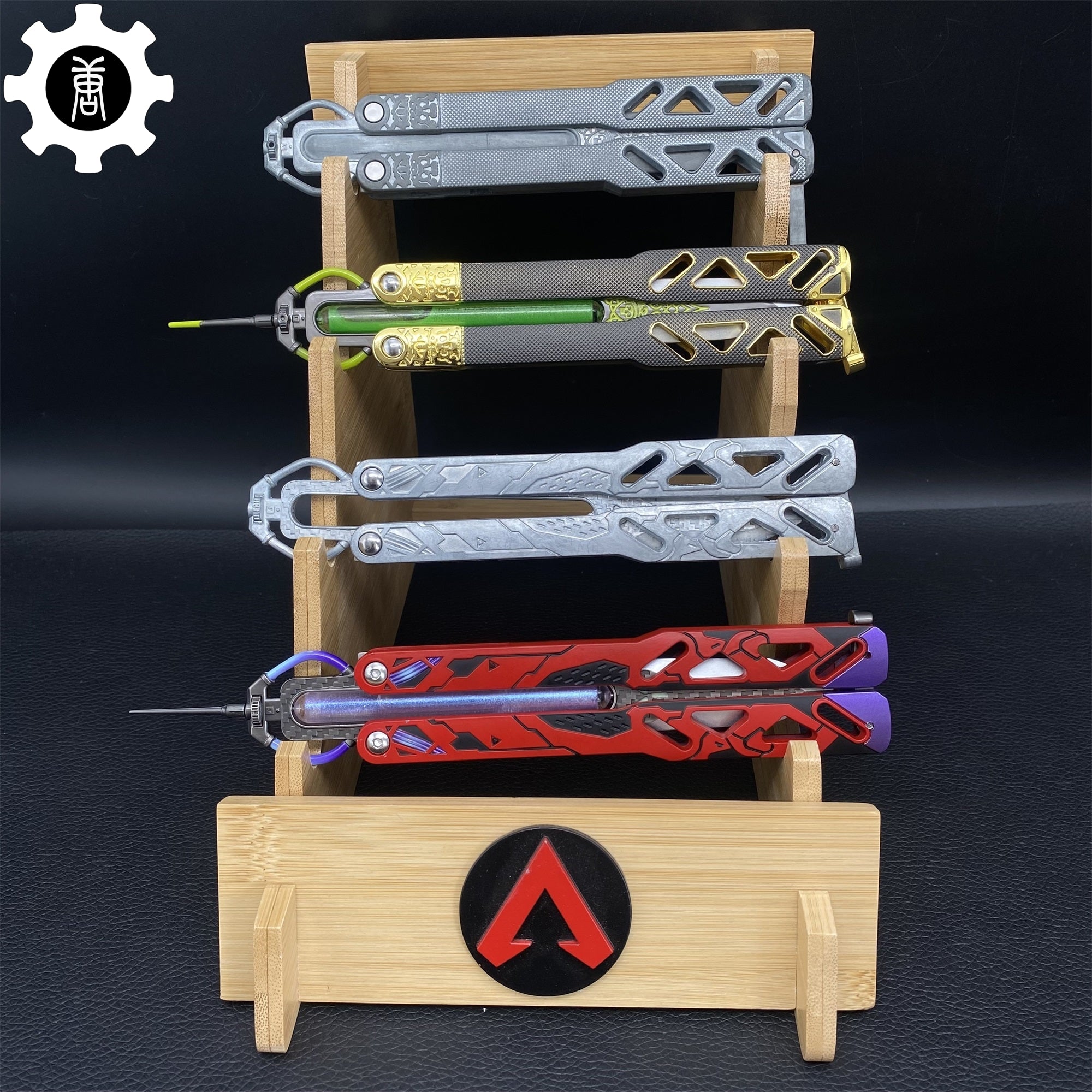 Octane Heirloom Recolor & V3 Balisong 2 In 1 Pack - Tophatter Daily Deals