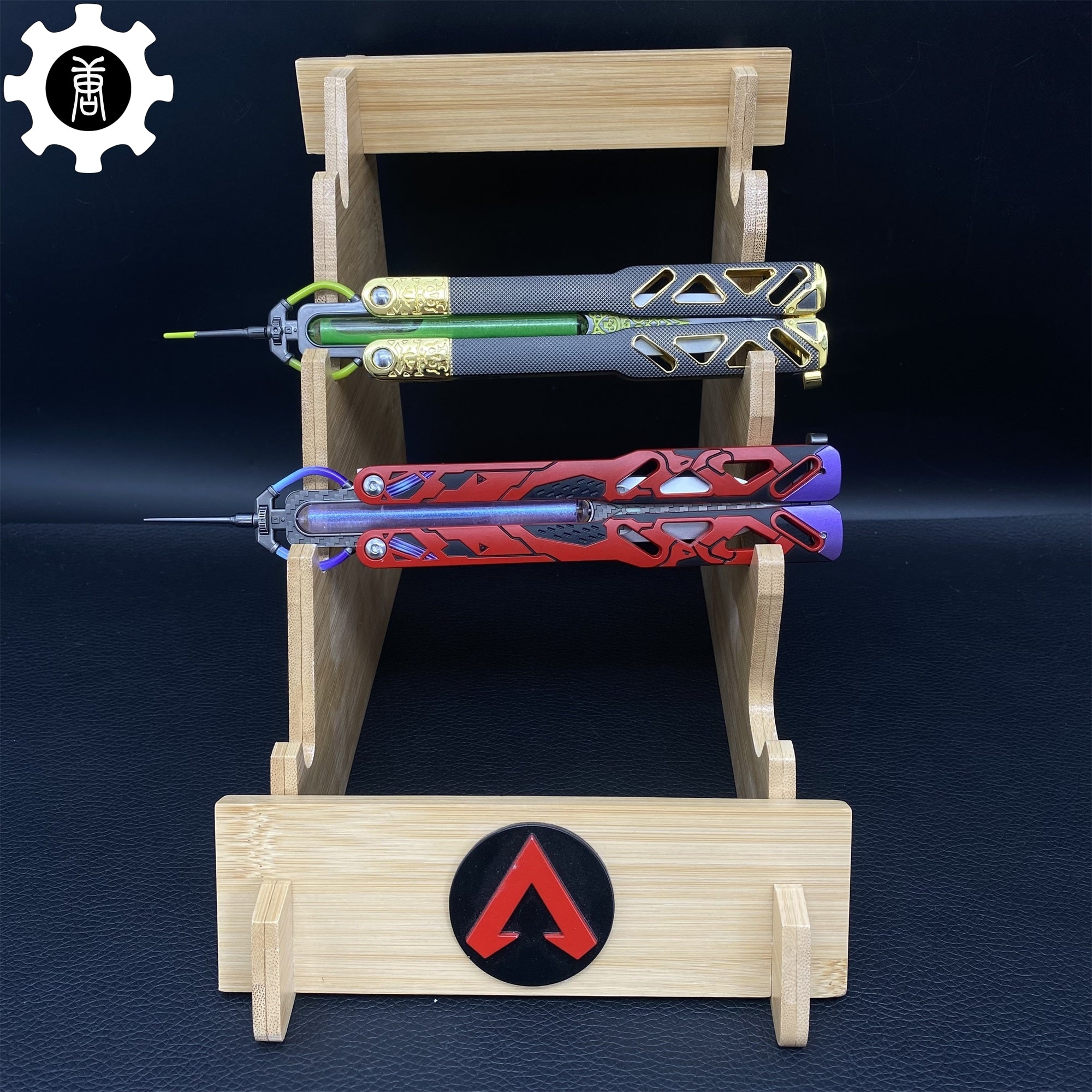 Octane Heirloom Recolor & V3 Balisong 2 In 1 Pack - Tophatter Daily Deals