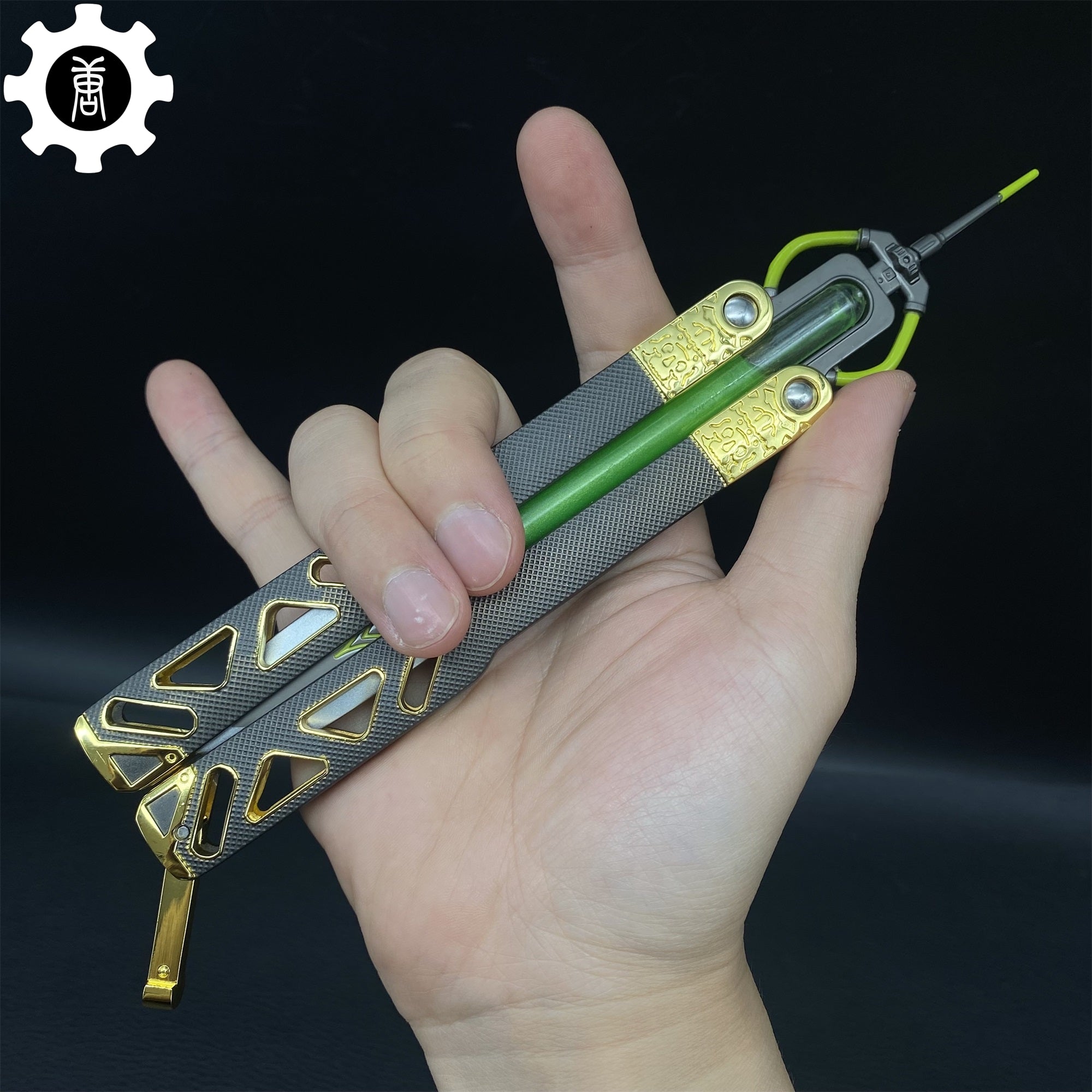Octane Heirloom Recolor & V3 Balisong 2 In 1 Pack - Tophatter Daily Deals