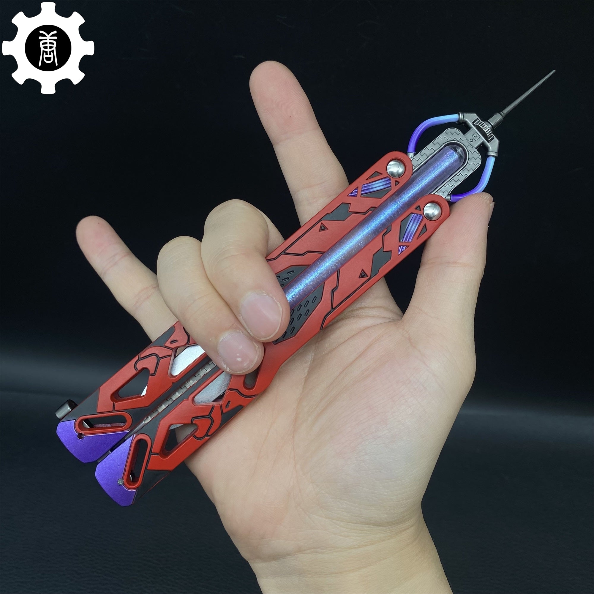 Octane Heirloom Recolor & V3 Balisong 2 In 1 Pack - Tophatter Daily Deals