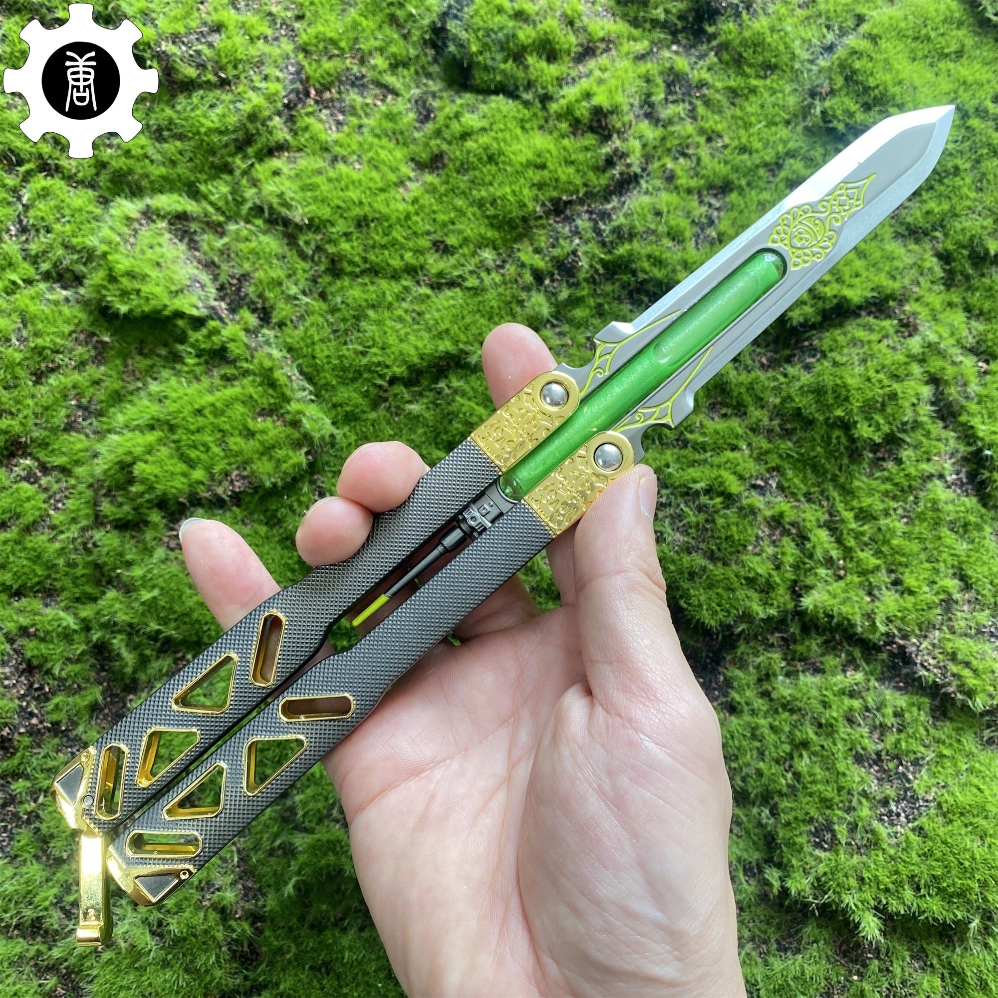 Octane Heirloom Recolor & V3 Balisong 2 In 1 Pack - Tophatter Daily Deals