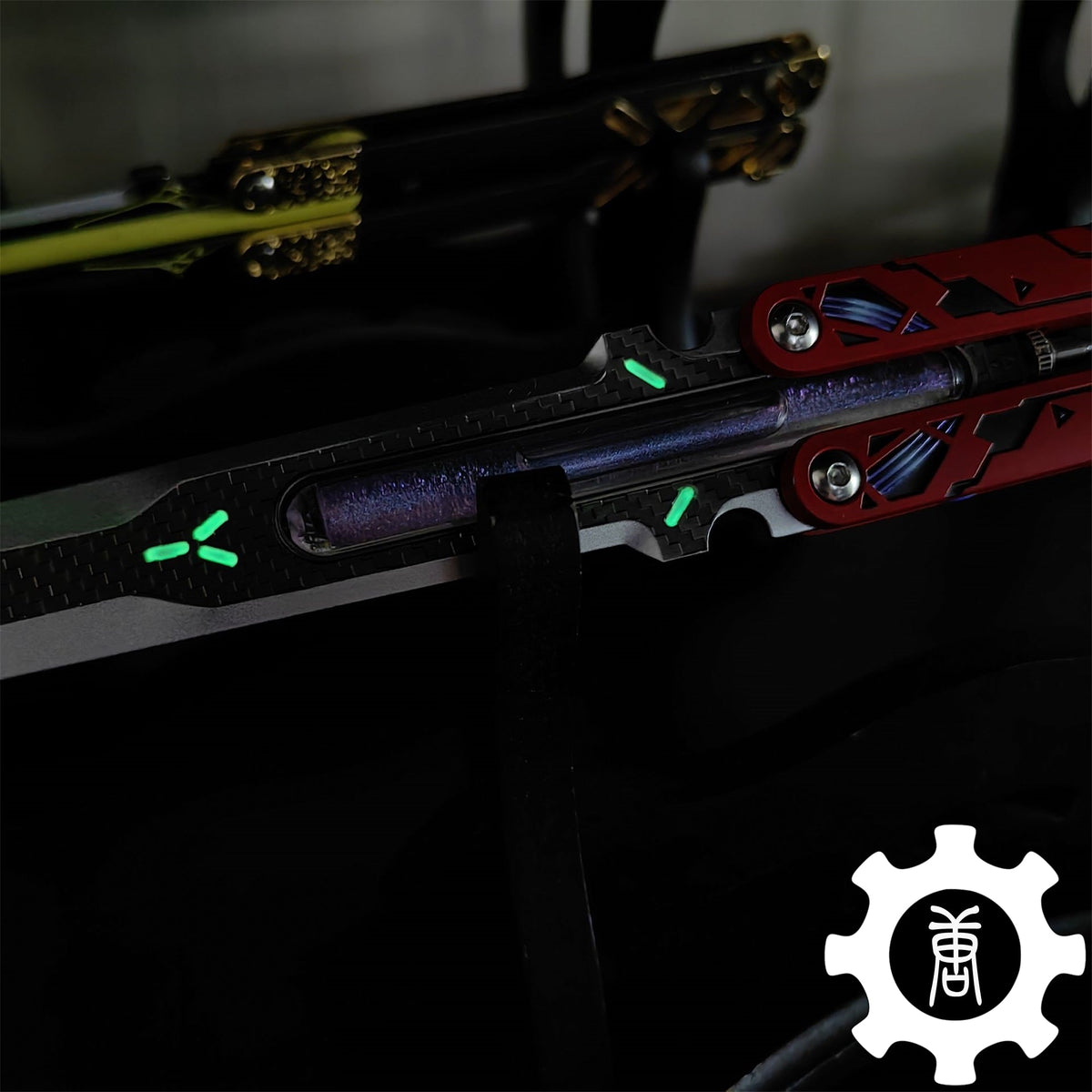 Octane Heirloom Recolor Replica-Octane Balisong Prototype Prop - Tophatter Daily Deals