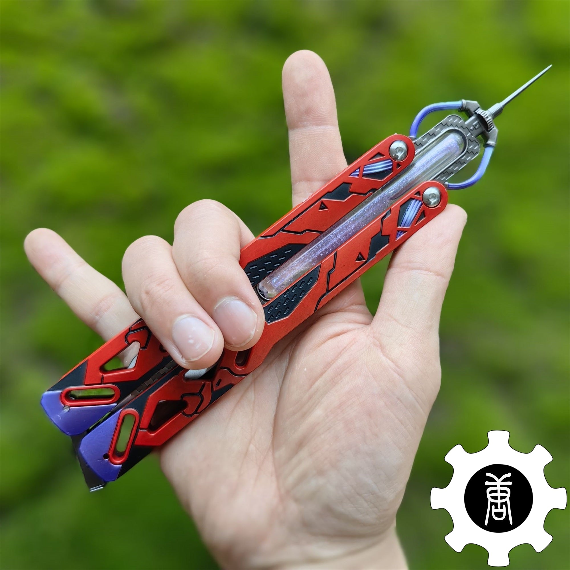 Octane Heirloom Recolor Replica-Octane Balisong Prototype Prop - Tophatter Daily Deals