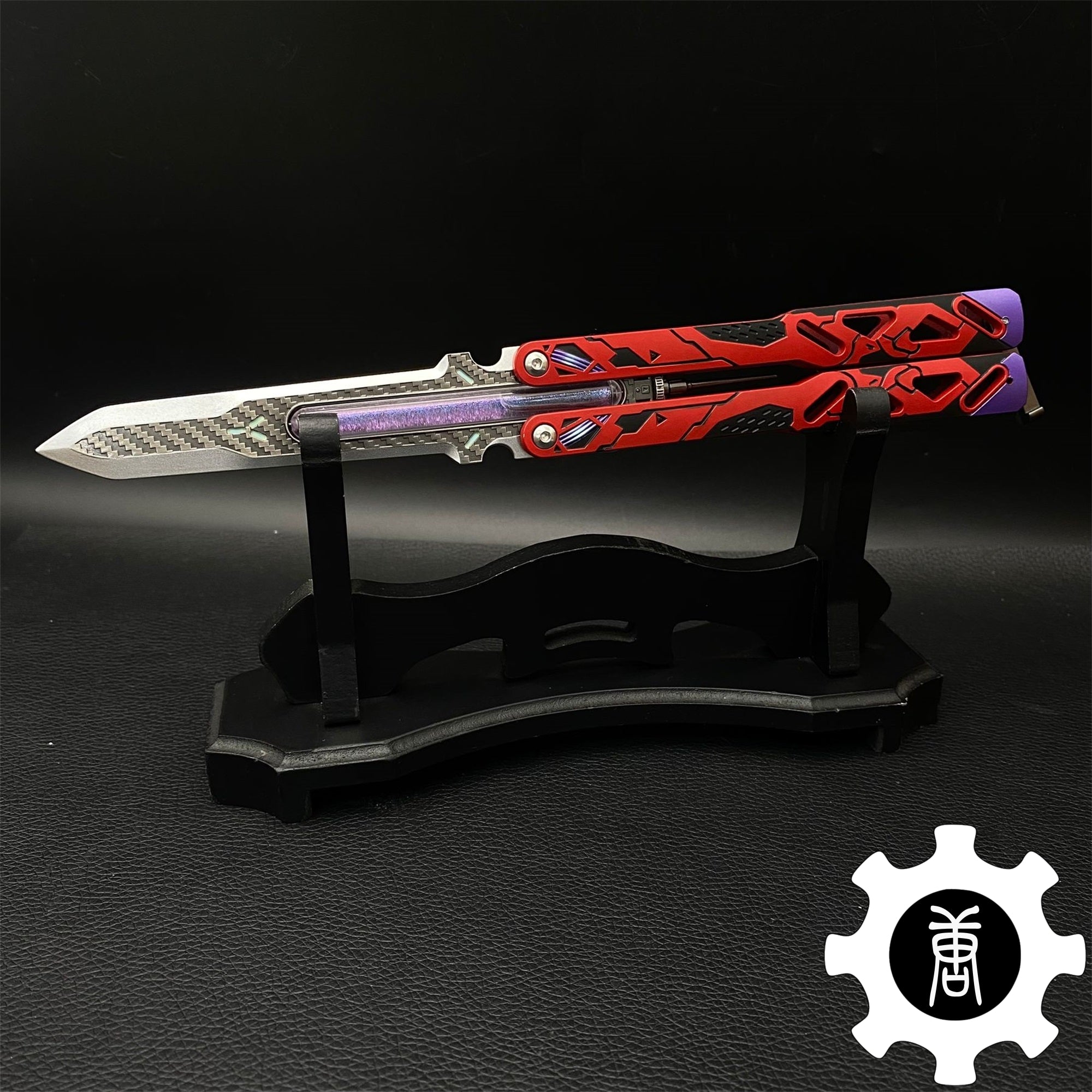 Octane Heirloom Recolor Replica-Octane Balisong Prototype Prop - Tophatter Daily Deals