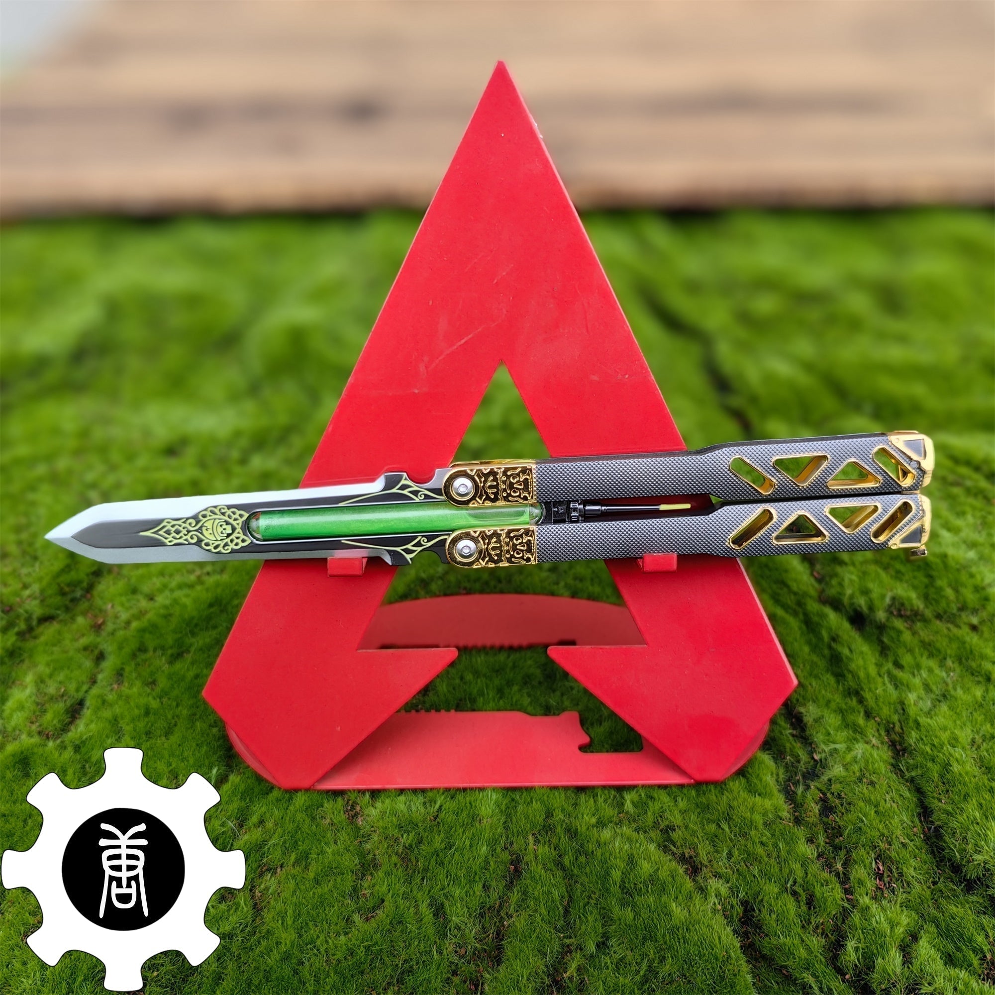 Octane Heirloom V3 Real Liquid Tube Octane Balisong Metal Replica - Tophatter Daily Deals