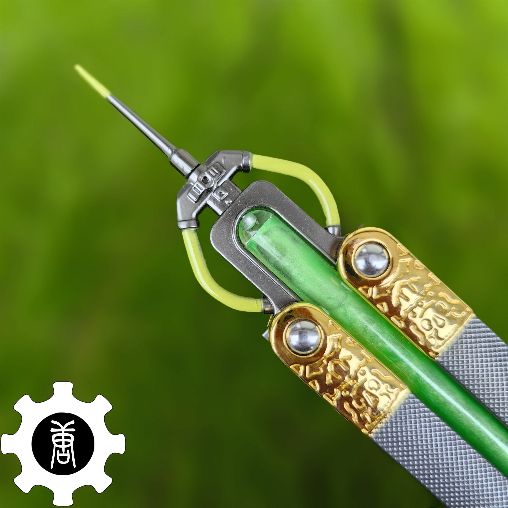 Octane Heirloom V3 Real Liquid Tube Octane Balisong Metal Replica - Tophatter Daily Deals