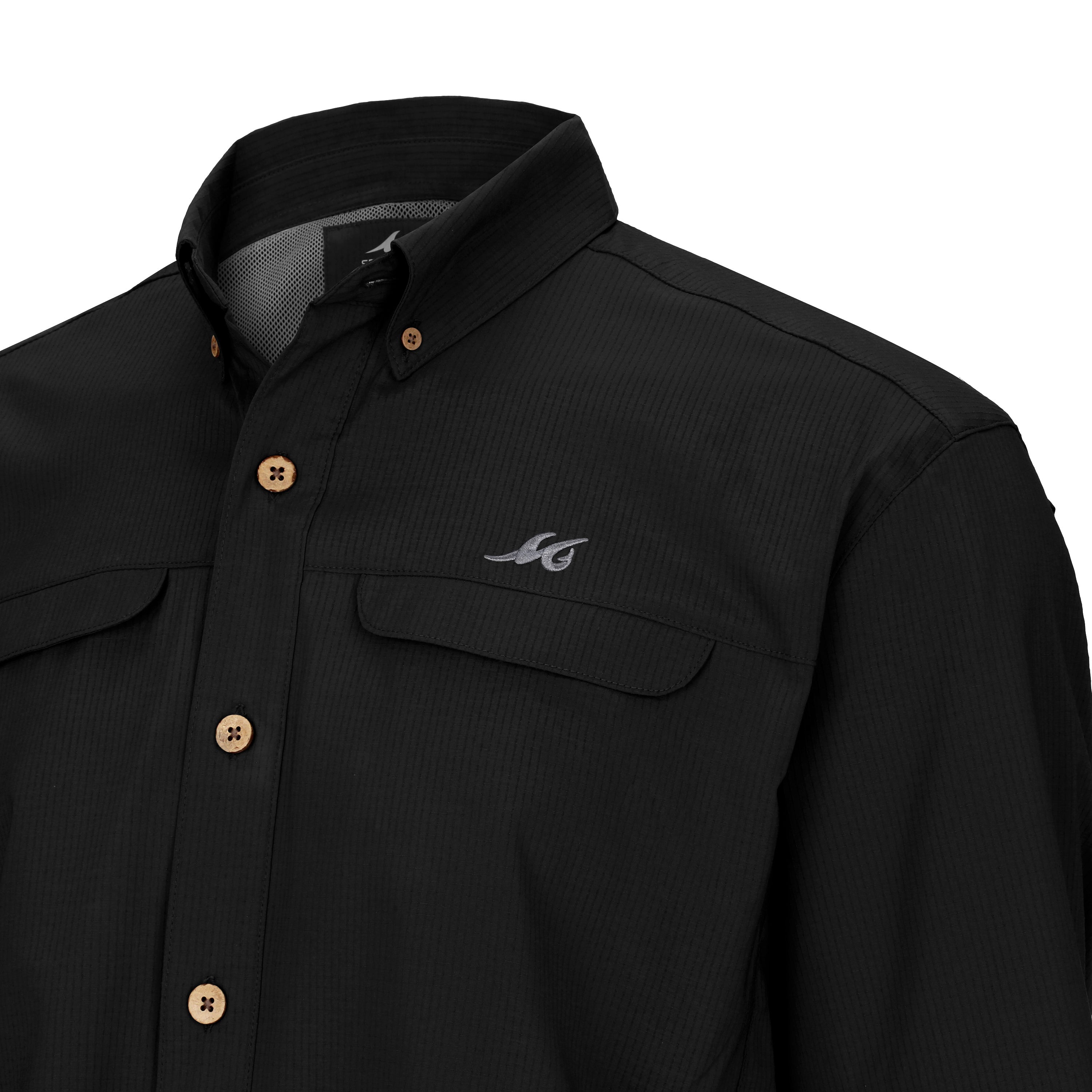 Mojo Sportswear Company Mr. Big Short Sleeve Men's Fishing Shirt Polos - Tophatter Daily Deals