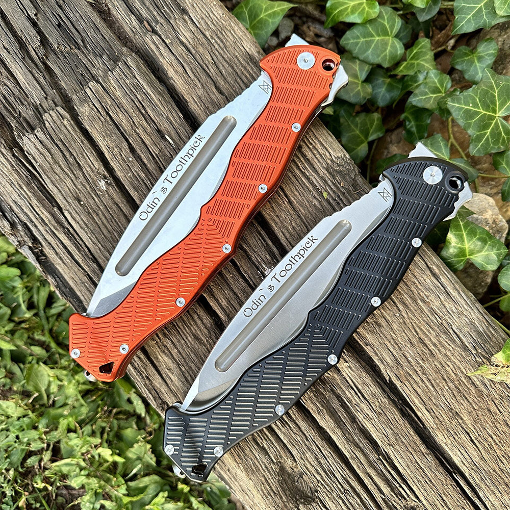 Odin's Toothpick Folding Knife - Kukri - Tophatter Daily Deals
