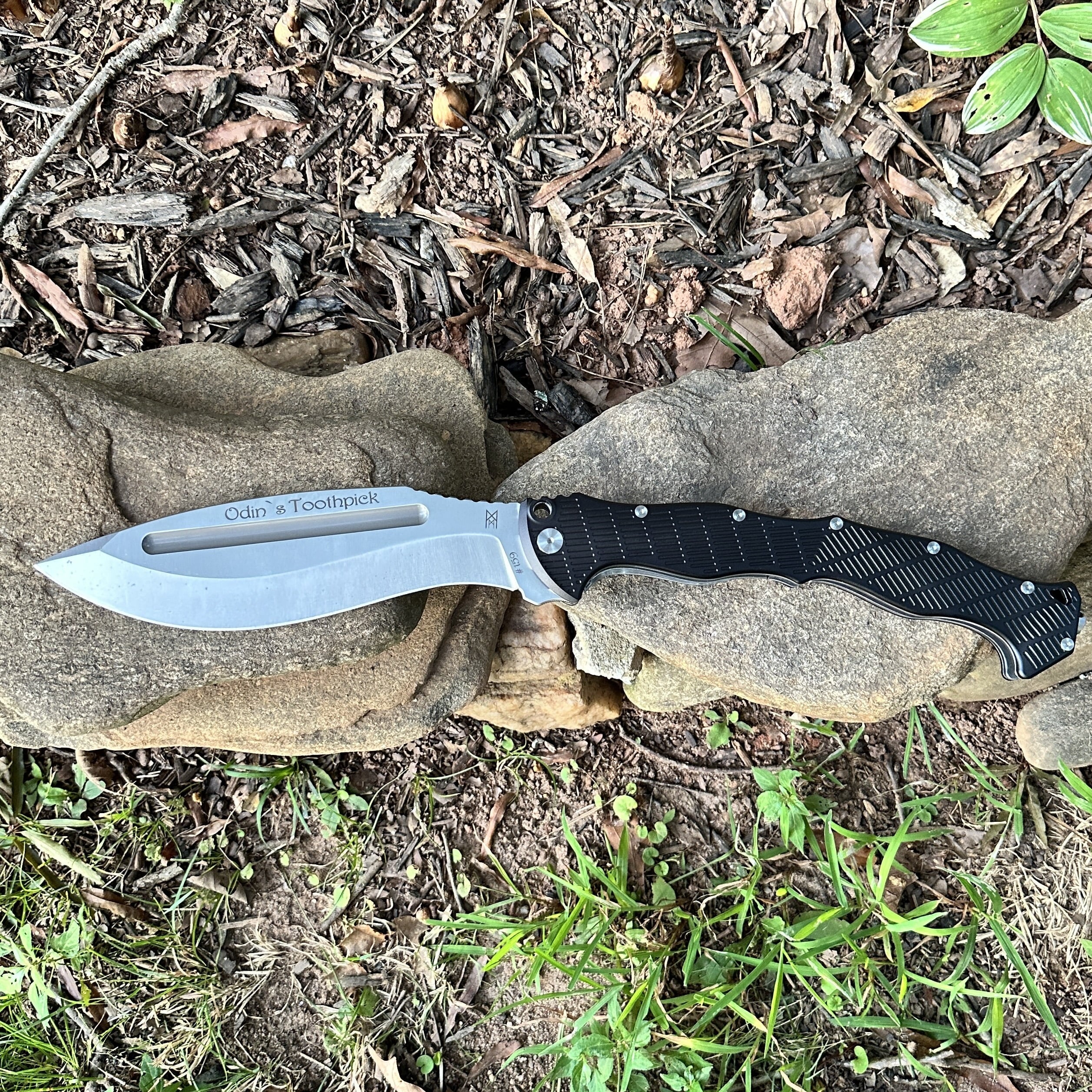 Odin's Toothpick Folding Knife - Kukri - Tophatter Daily Deals