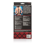Scandal Collar Body Restraints (Red and Black) – Plush Adjustable Restraints > Bondage Gear > Restraints - Tophatter Daily Deals
