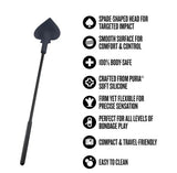 Temptasia Ardor – Body-Safe Silicone Spade Crop > Bondage Gear > Crops - Tophatter Daily Deals