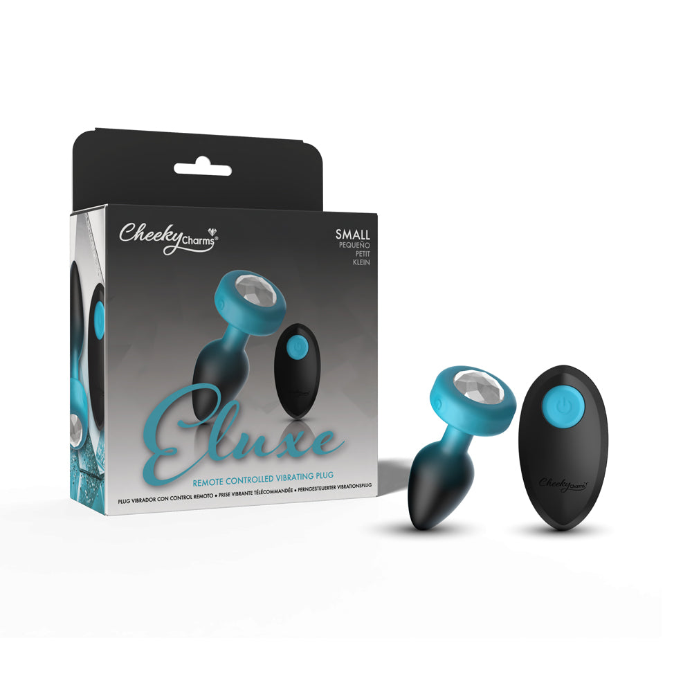 Cheeky Charms Eluxe Vibrating Small Anal Plug – Remote-Controlled Silicone Plug > Anal Range > Vibrating Butt Plugs - Tophatter Daily Deals