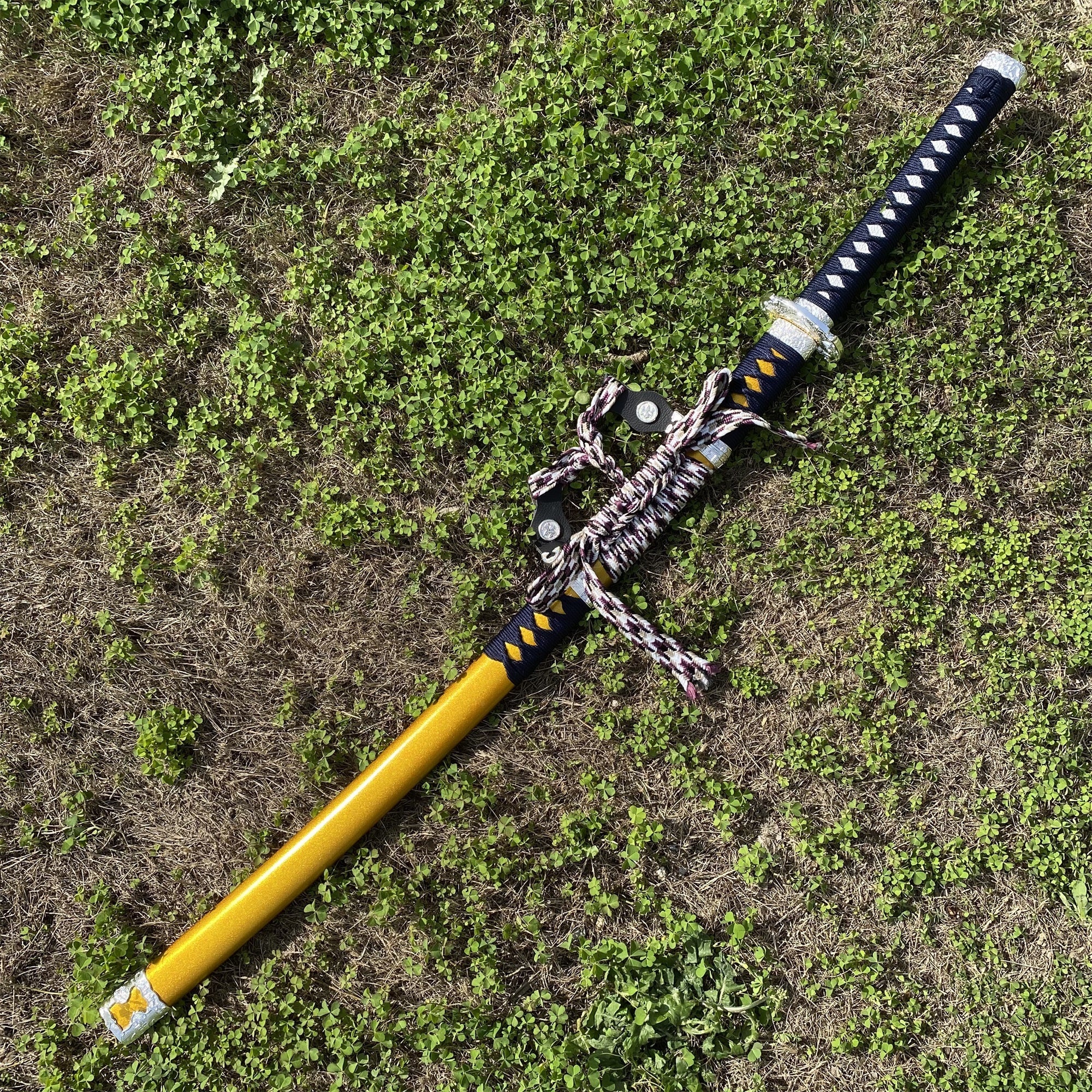 Portable Traditional Japanese Katana With Sageo - Tophatter Daily Deals