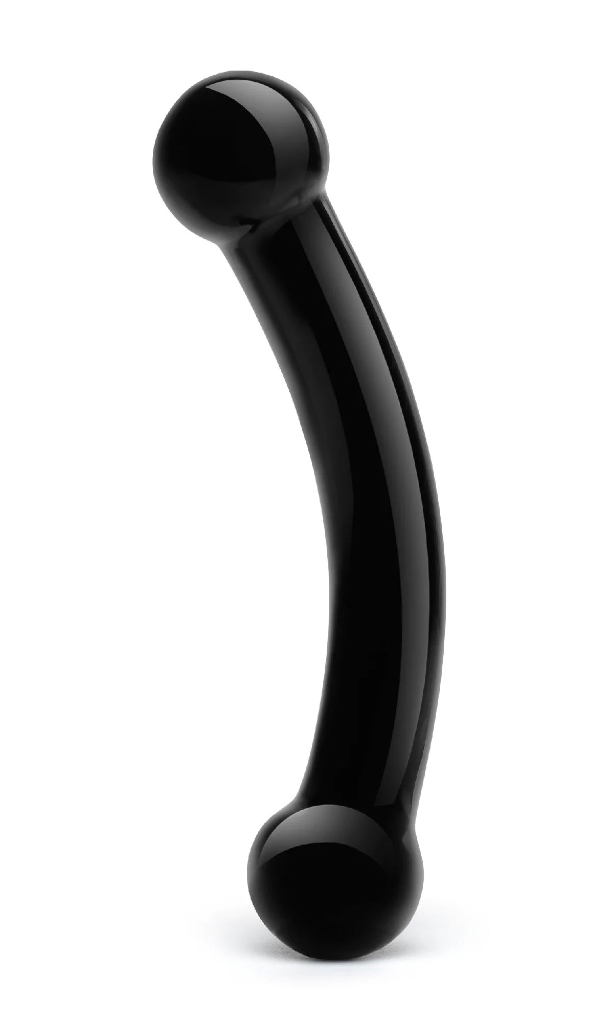 Glas 5.5 Inch Double Bull Black Glass Dildo > Glass > Dildos - Tophatter Daily Deals