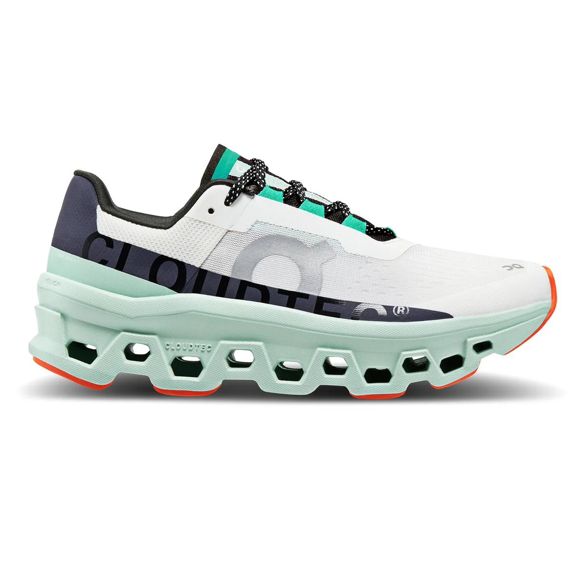 On Men's Cloudmonster Sneakers Undyed-White Creek Footwear - Tophatter Daily Deals