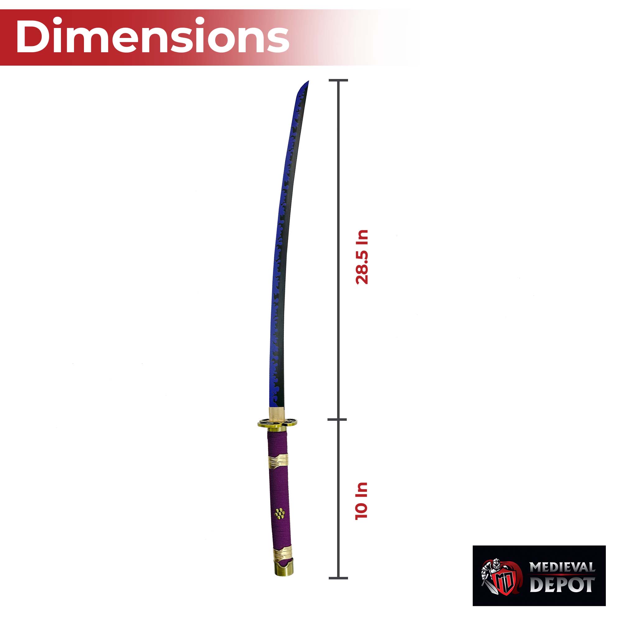 One Piece Zoro Handmade Enma Sword Swords - Tophatter Daily Deals