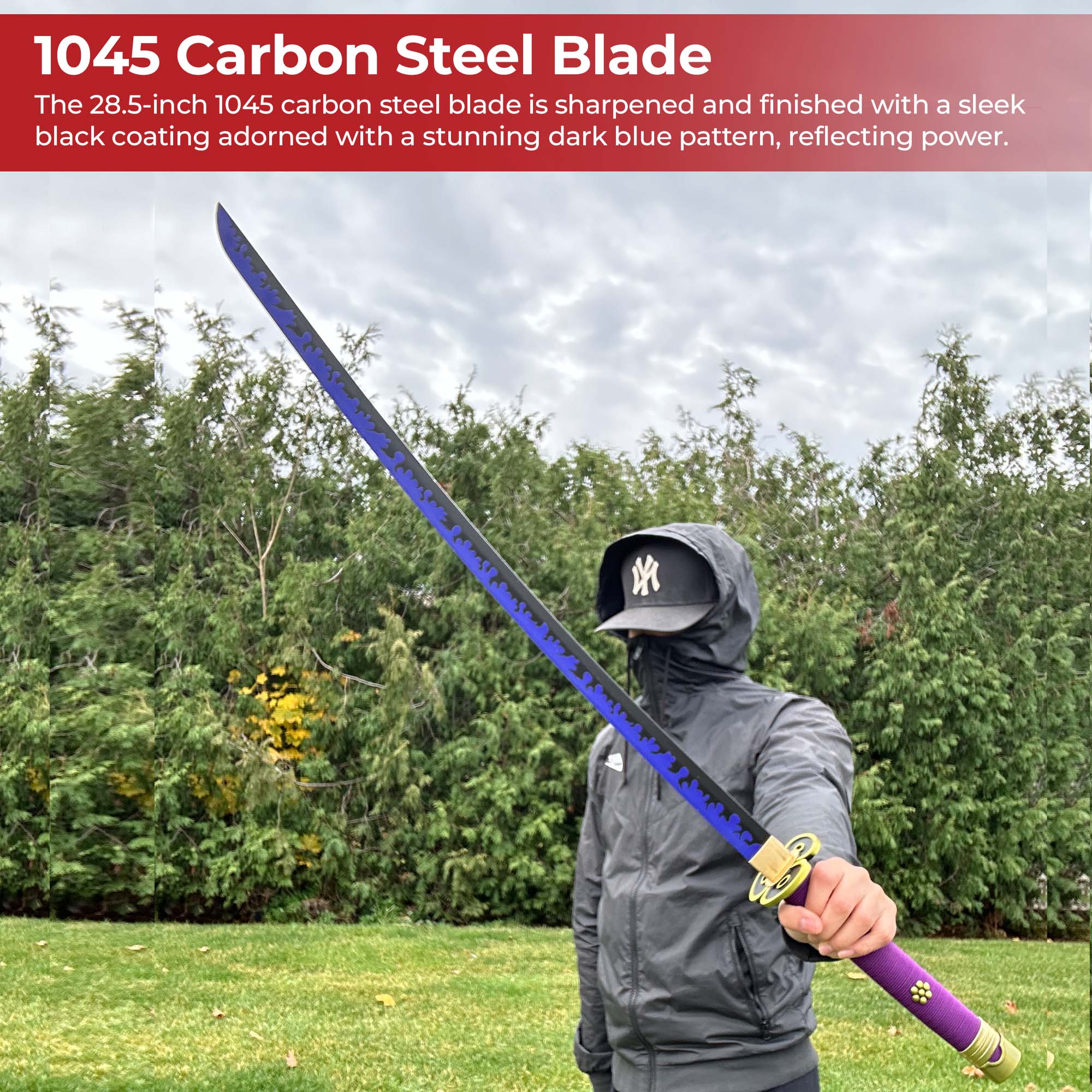 One Piece Zoro Handmade Enma Sword Swords - Tophatter Daily Deals