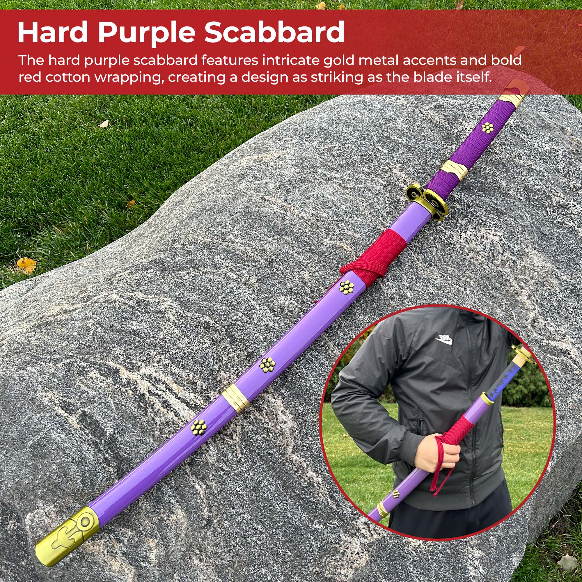 One Piece Zoro Handmade Enma Sword Swords - Tophatter Daily Deals
