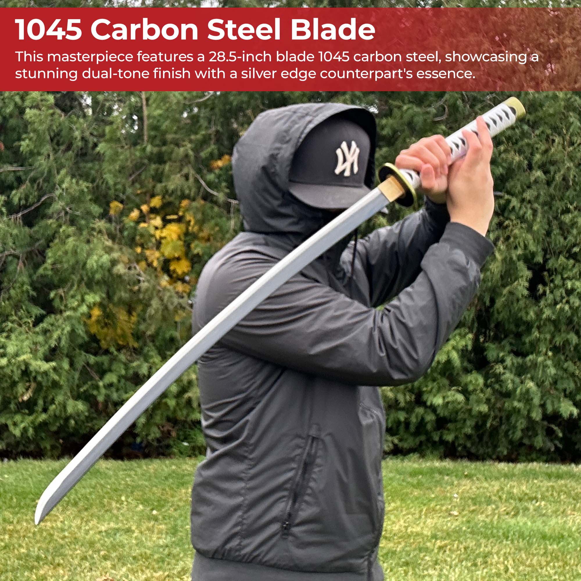 One Piece Zoro Handmade Wado Ichimonji Katana Swords - Tophatter Daily Deals
