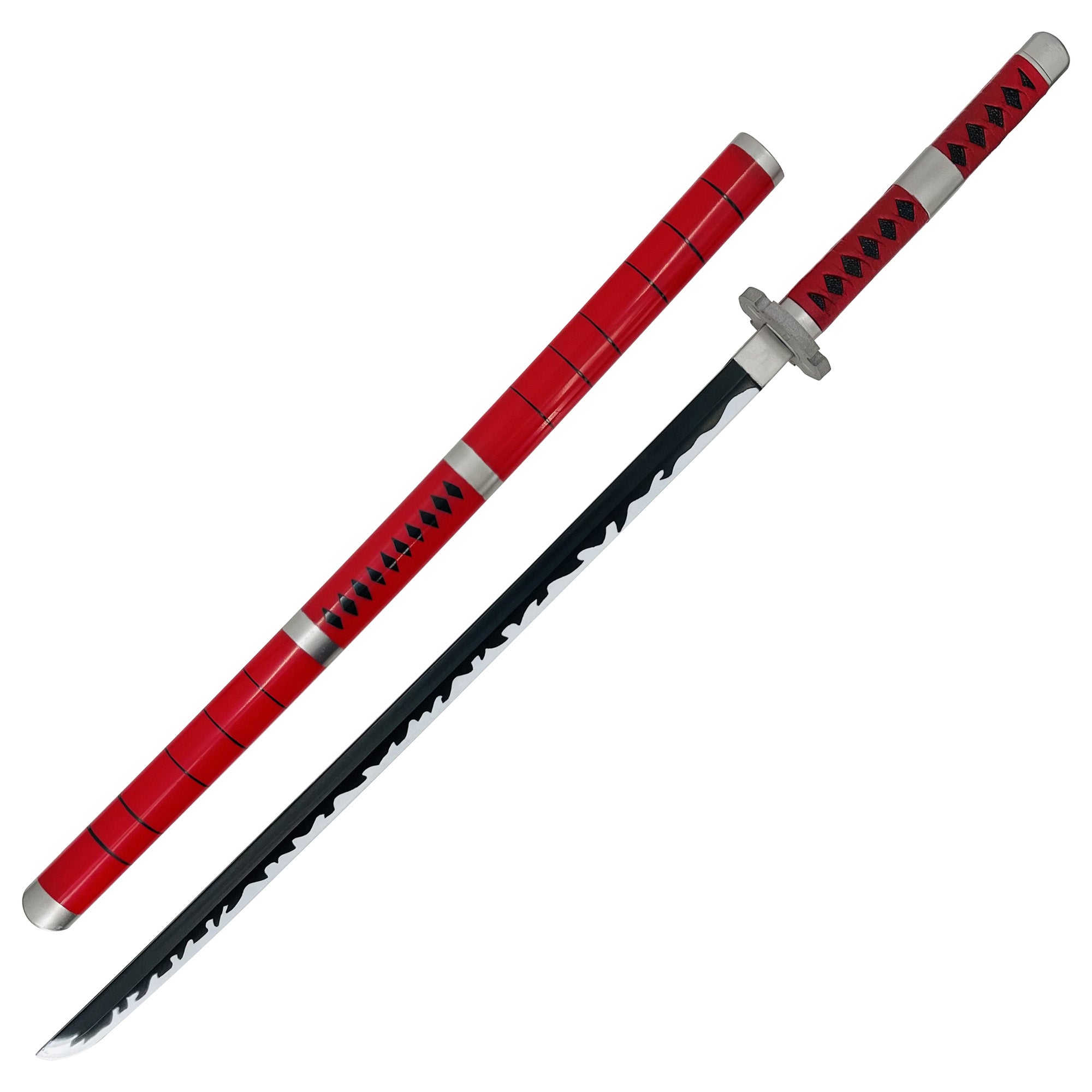 One Piece Zoro Sandai Kitetsu Katana Foam Sword With Scabbard Swords - Tophatter Daily Deals