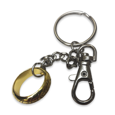Lord Of The Rings - One Ring Keychain Keyring - Tophatter Daily Deals