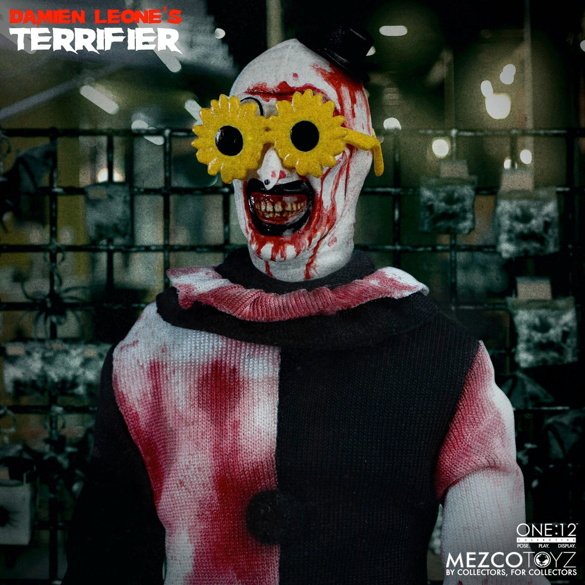 Terrifier – Art the Clown One:12 Collective Deluxe Edition Action Figure Action Figure - Tophatter Daily Deals