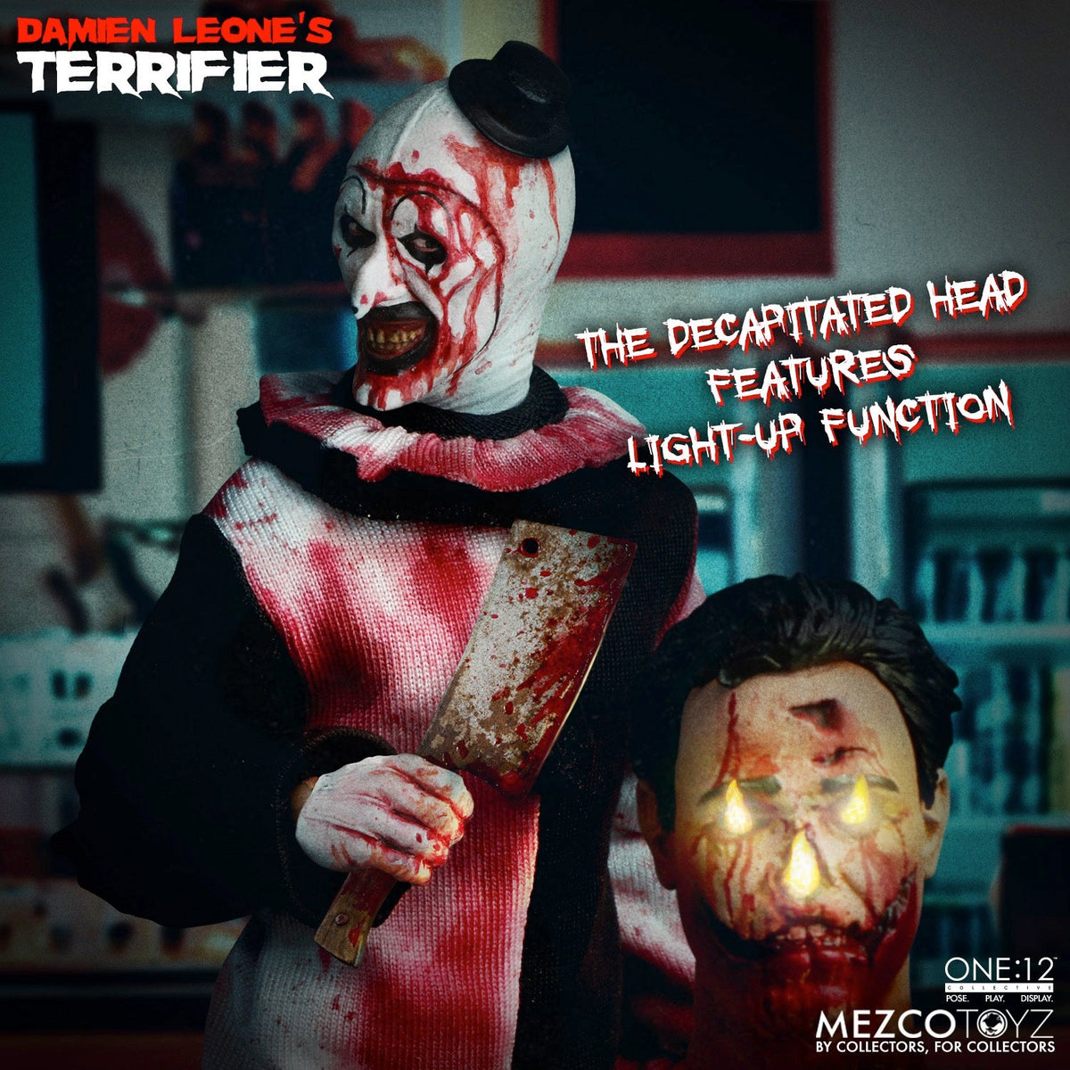 Terrifier – Art the Clown One:12 Collective Deluxe Edition Action Figure Action Figure - Tophatter Daily Deals