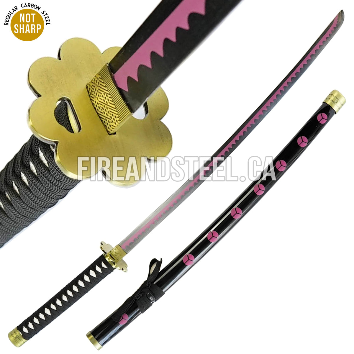 Roronoa Zoro's "Meitou; Shusui" Katana 2nd Edition Anime Sword - Tophatter Daily Deals