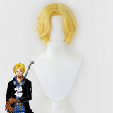 One Piece Sabo Golden Cosplay Wig Wig - Tophatter Daily Deals