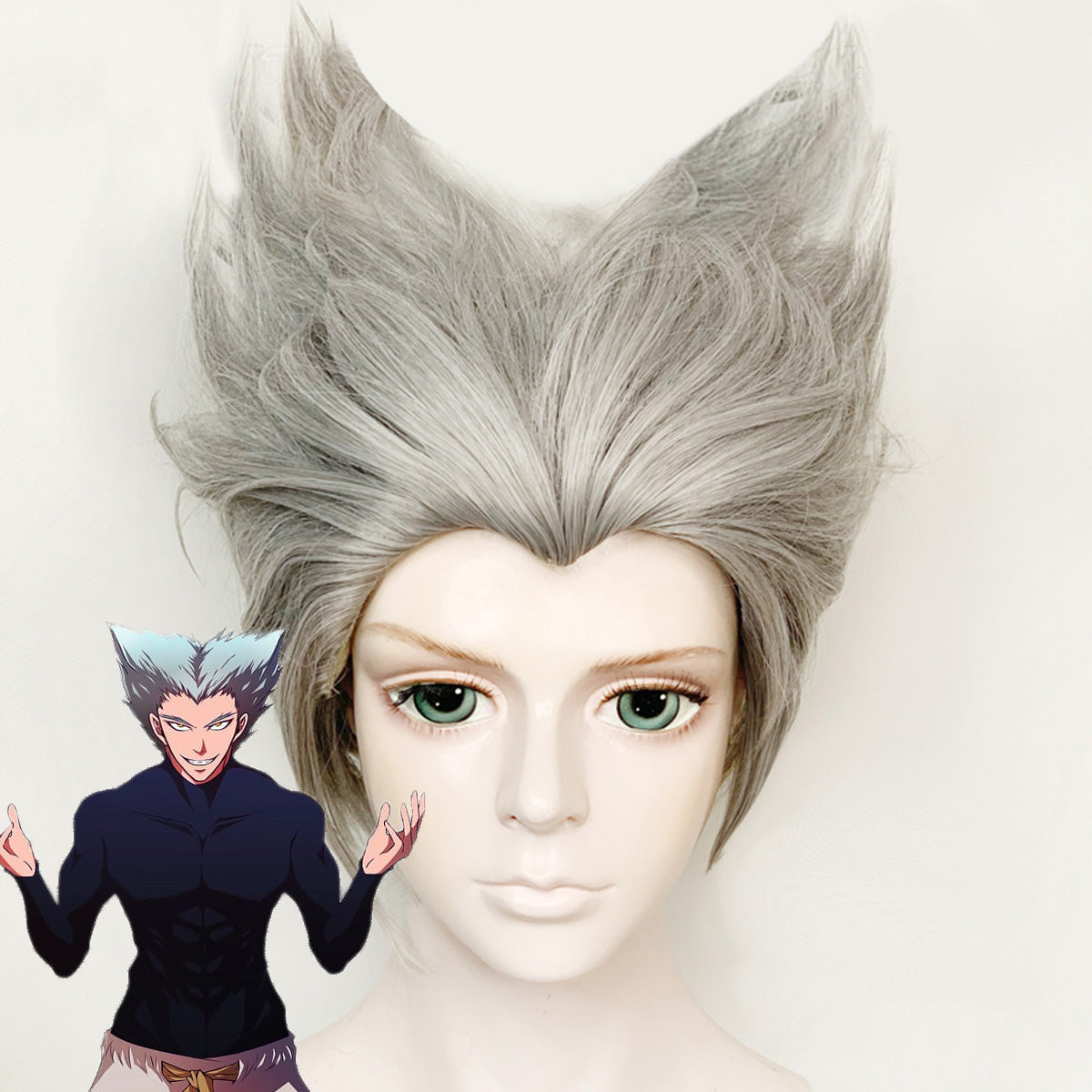 One Punch Man Season 2 Garou Grey Cosplay Wig Wig - Tophatter Daily Deals