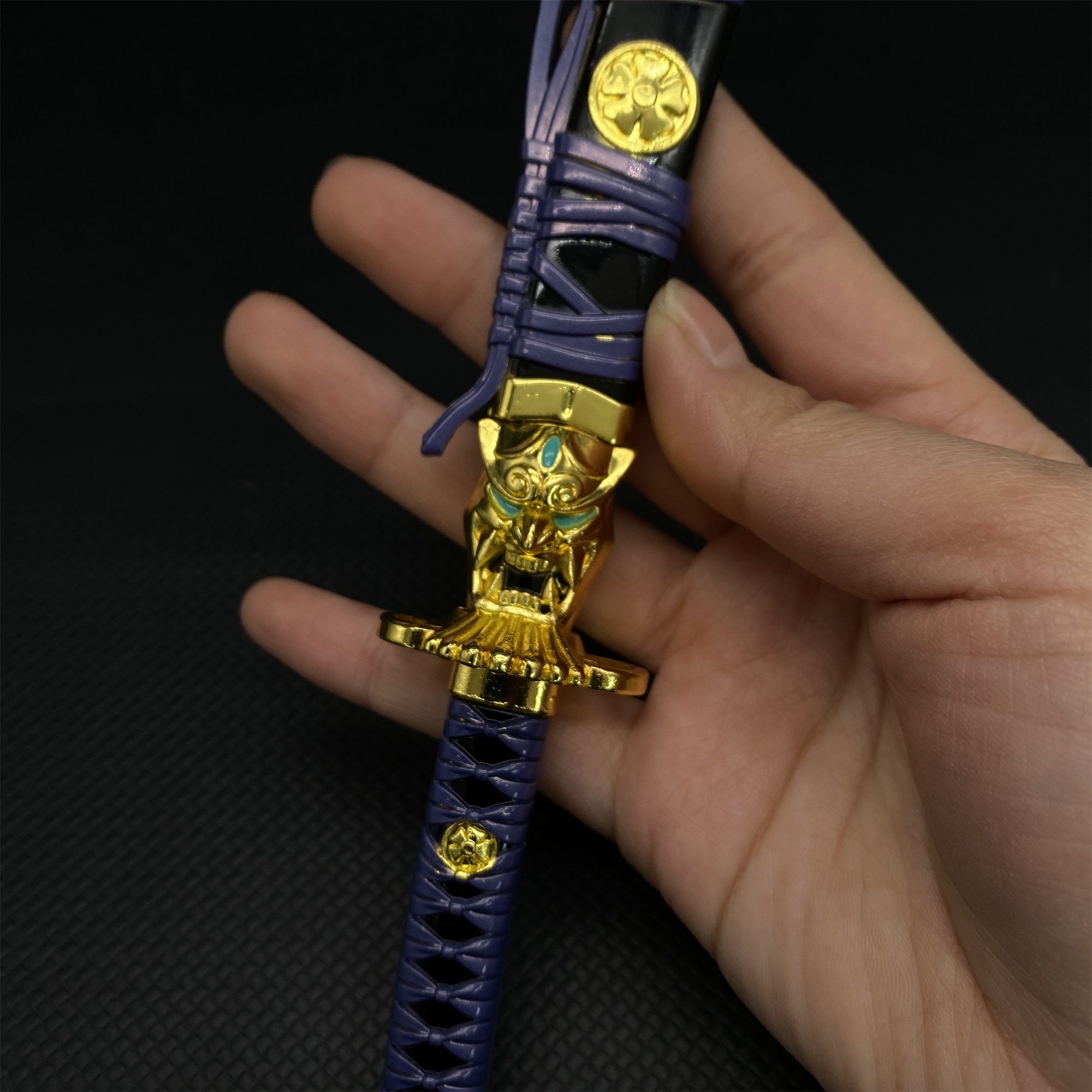 Metal Val Oni Katana Onimaru Katana Replica 30CM/11.8" - Tophatter Daily Deals