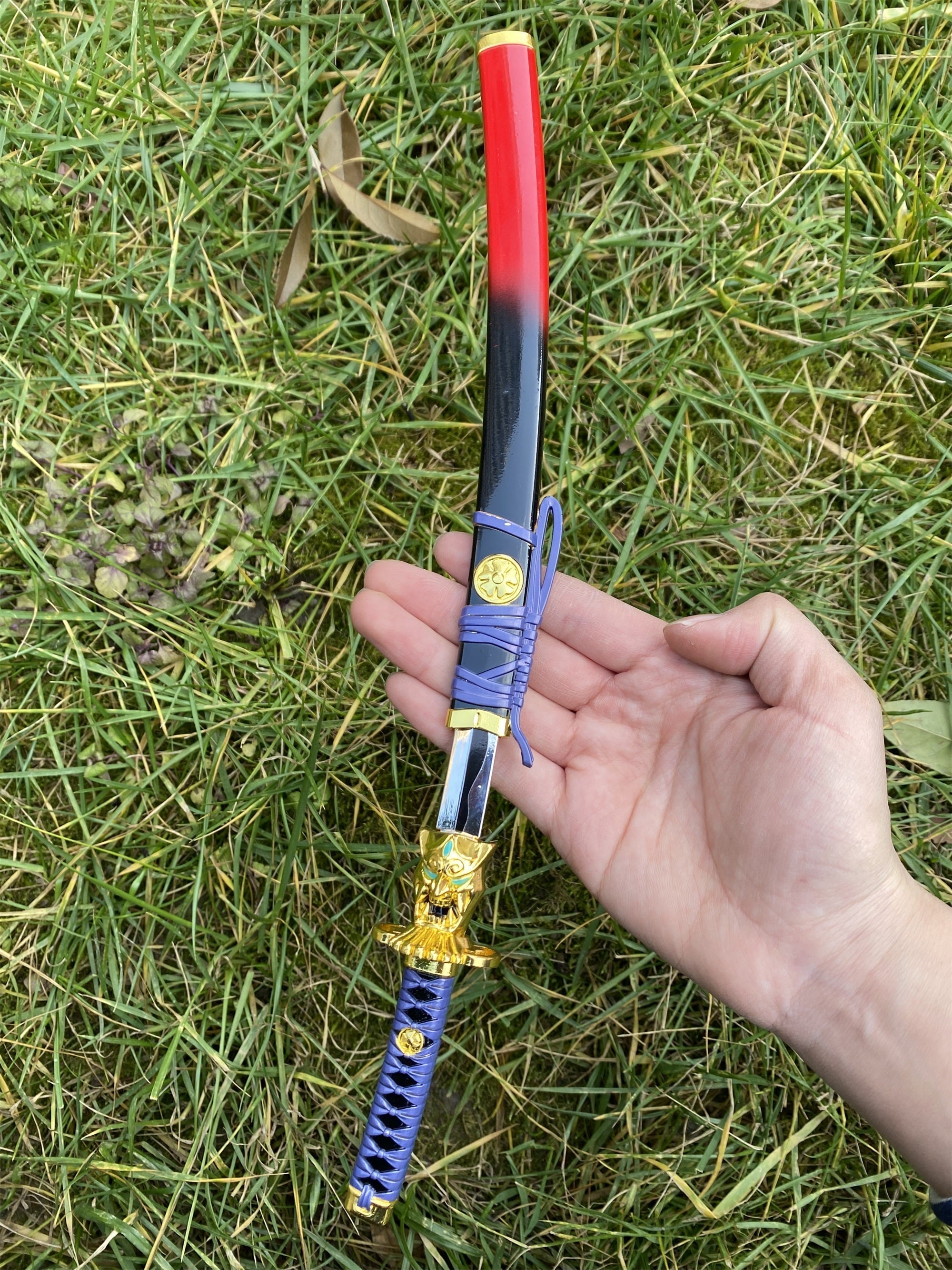 Metal Val Oni Katana Onimaru Katana Replica 30CM/11.8