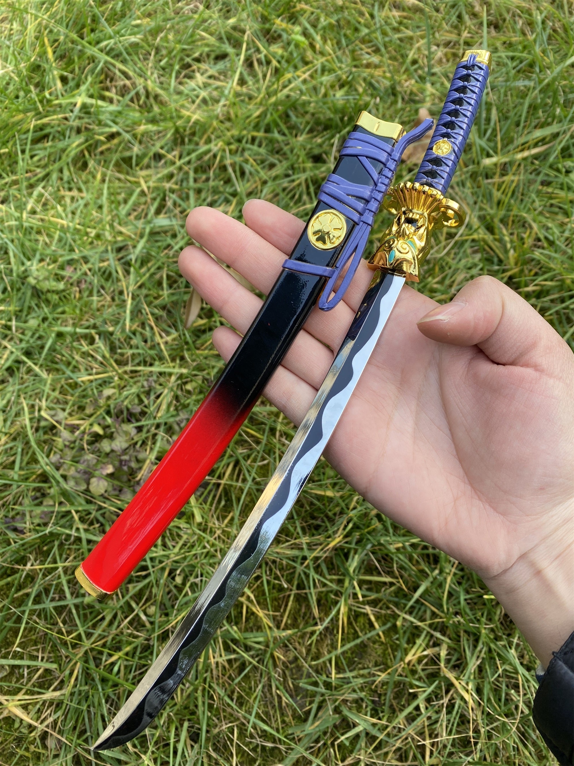 Metal Val Oni Katana Onimaru Katana Replica 30CM/11.8