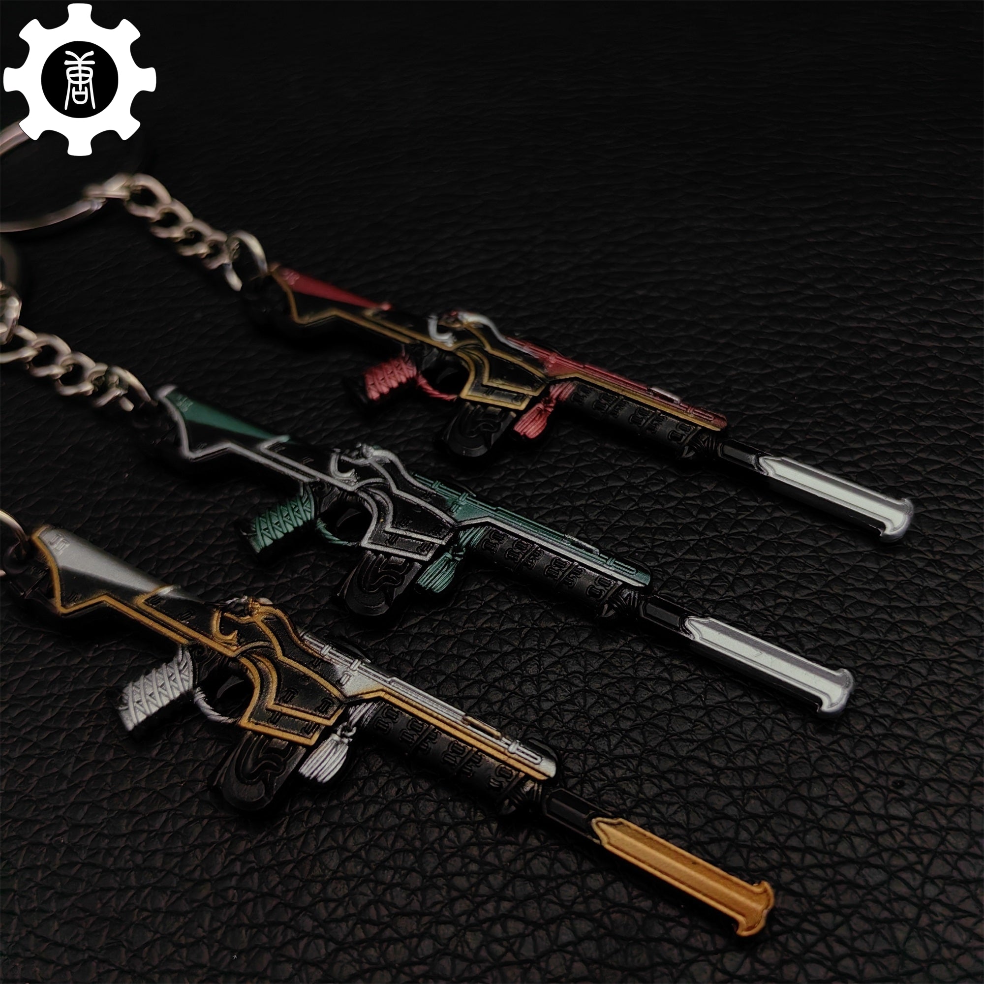 Metal Oni Phantom Gun Tiny Keychain Pendant - Tophatter Daily Deals