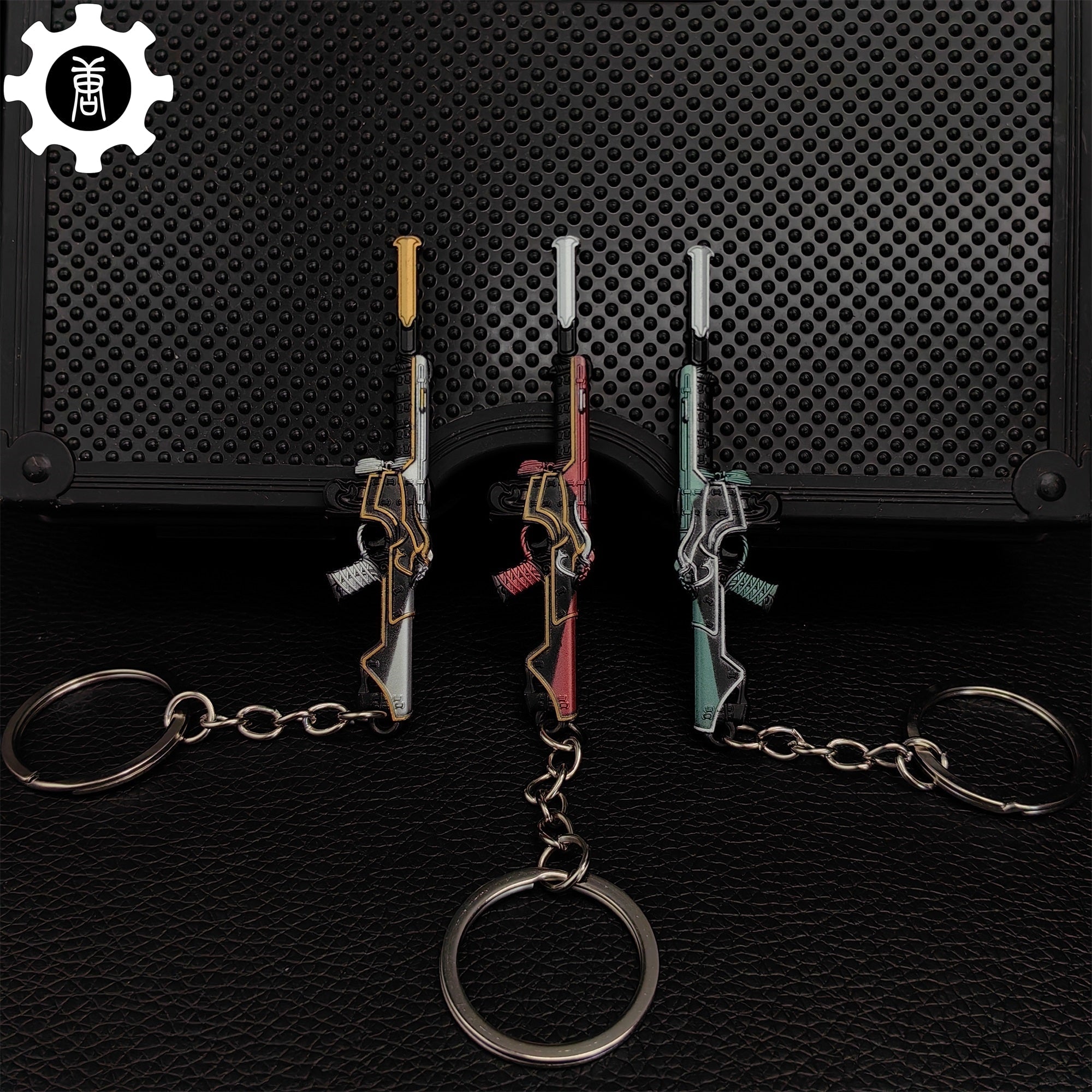 Metal Oni Phantom Gun Tiny Keychain Pendant - Tophatter Daily Deals