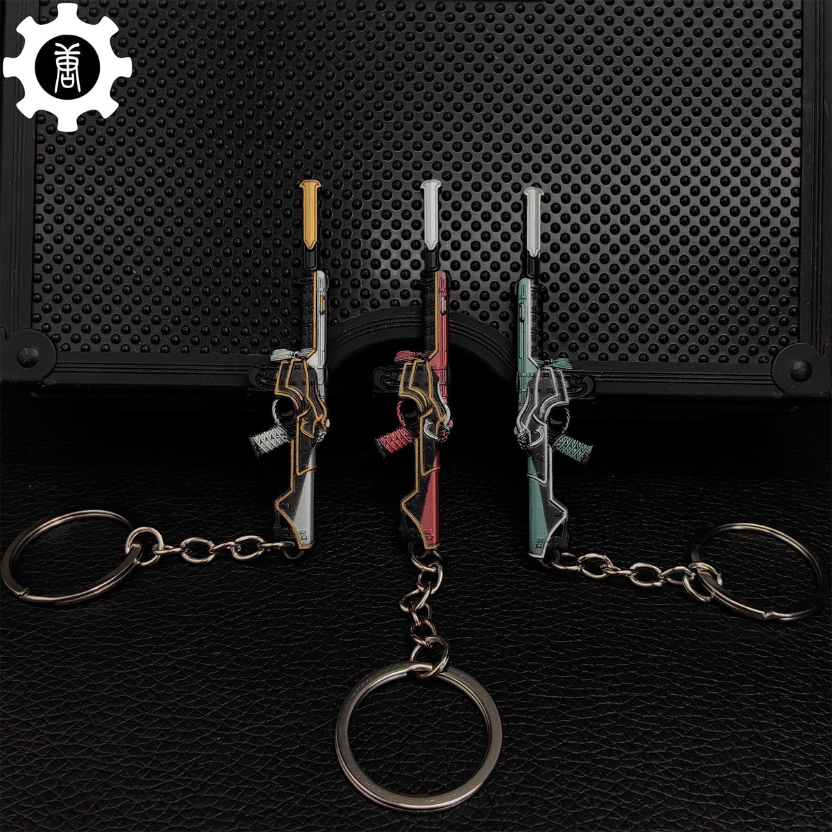 Metal Oni Phantom Gun Tiny Keychain Pendant - Tophatter Daily Deals