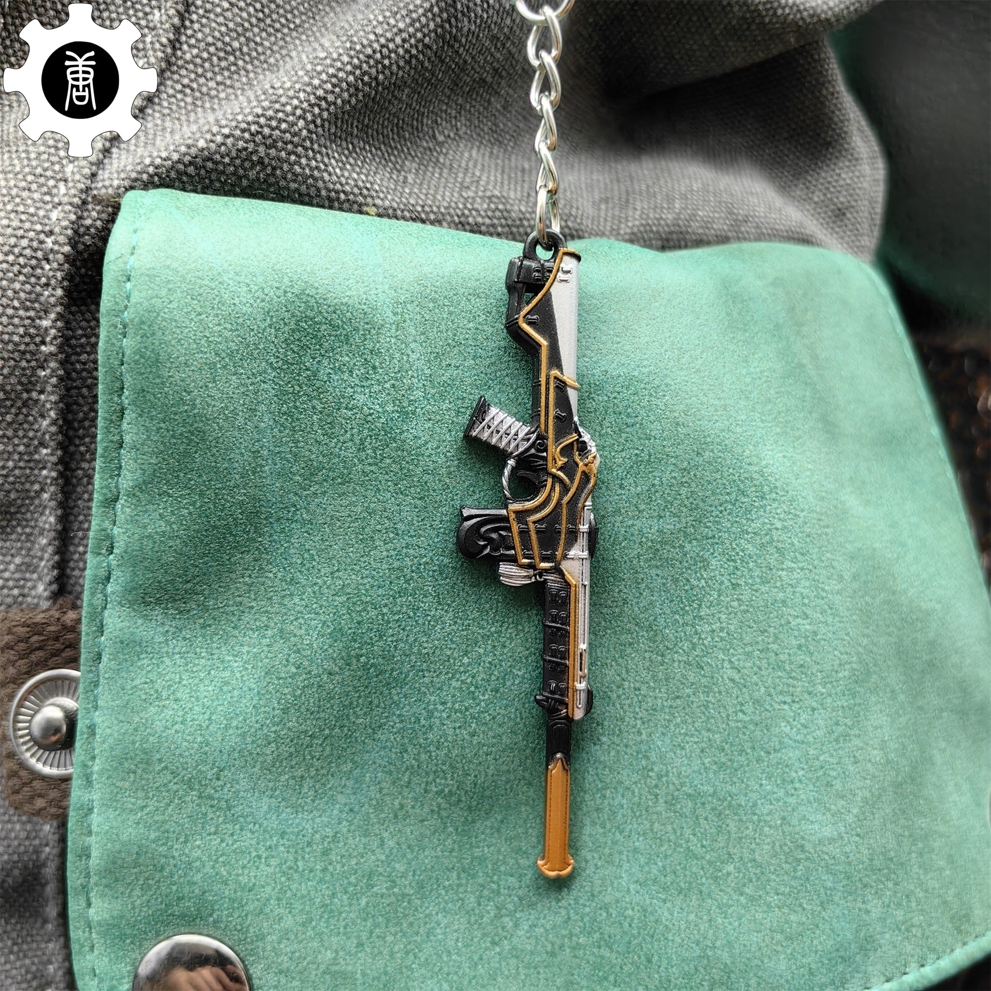 Metal Oni Phantom Gun Tiny Keychain Pendant - Tophatter Daily Deals