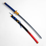 Oni Collection Onimaru Kunitsuna Katana Blue Handle Video Game Sword - Tophatter Daily Deals