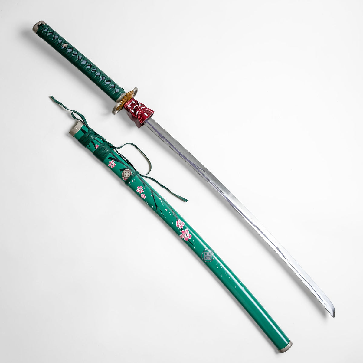 Oni Collection Onimaru Kunitsuna Katana Green Handle Video Game Sword - Tophatter Daily Deals